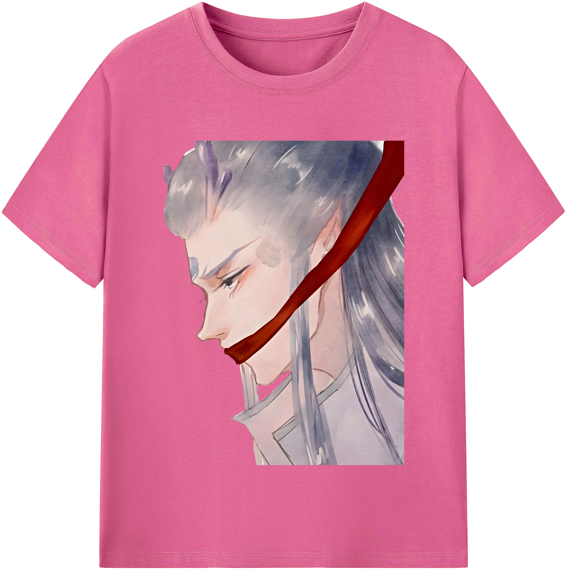 （画像用） Ne Zha 2 ナタ 魔童の大暴れ レディースカジュアルプリントTシャツ（綿100％）