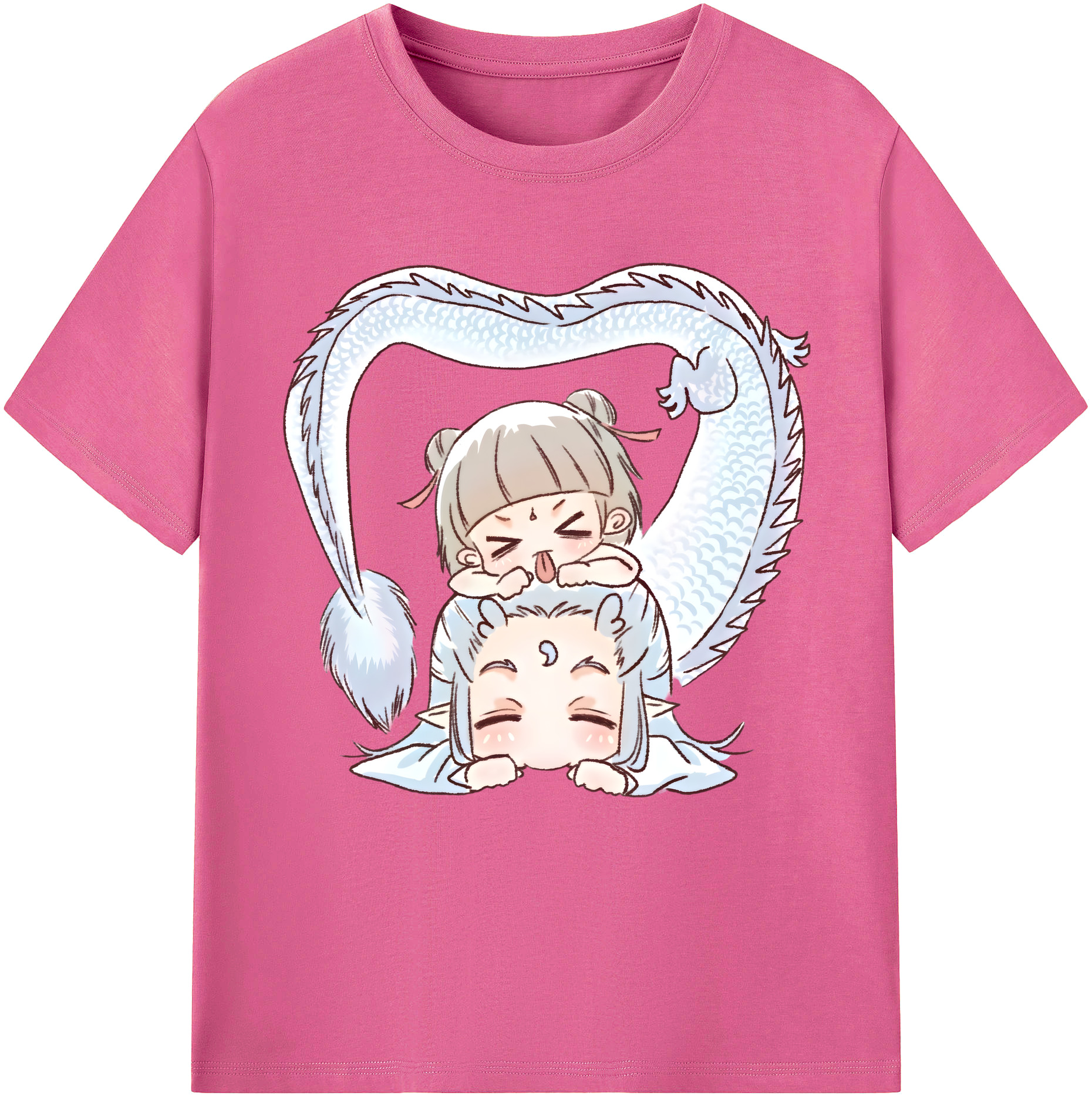 （画像用） Ne Zha 2 ナタ 魔童の大暴れ レディースカジュアルプリントTシャツ（綿100％）
