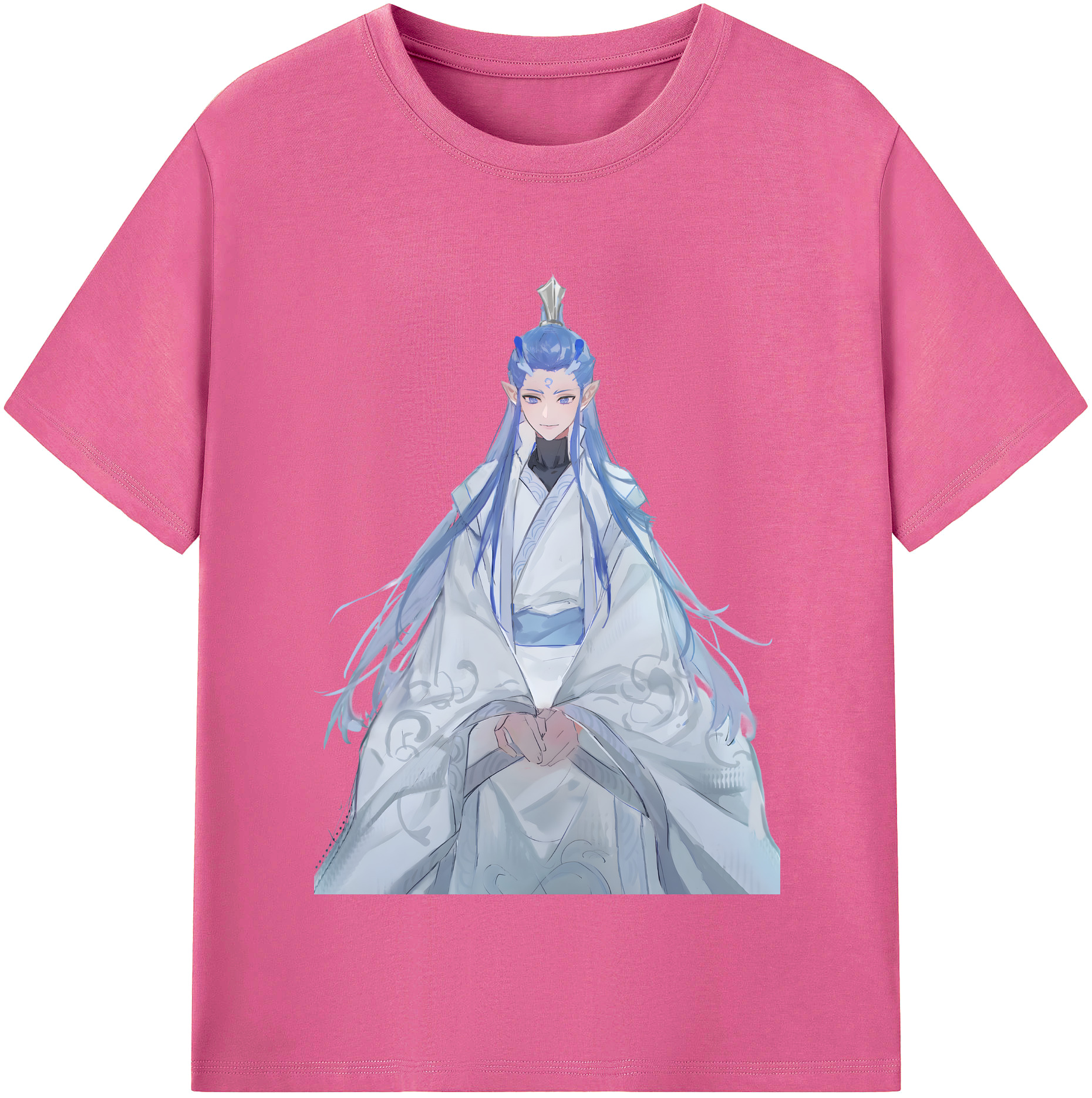（画像用） Ne Zha 2 ナタ 魔童の大暴れ レディースカジュアルプリントTシャツ（綿100％）