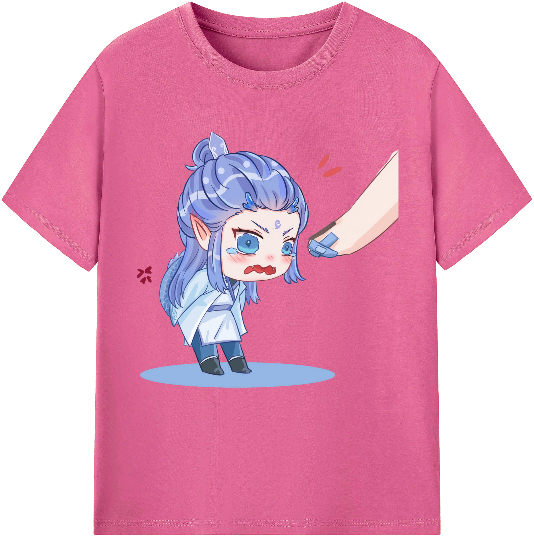 （画像用） Ne Zha 2 ナタ 魔童の大暴れ レディースカジュアルプリントTシャツ（綿100％）