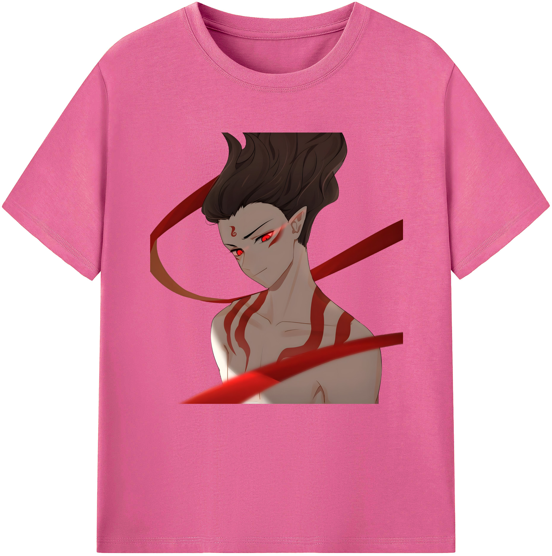 （画像用） Ne Zha 2 ナタ 魔童の大暴れ レディースカジュアルプリントTシャツ（綿100％）