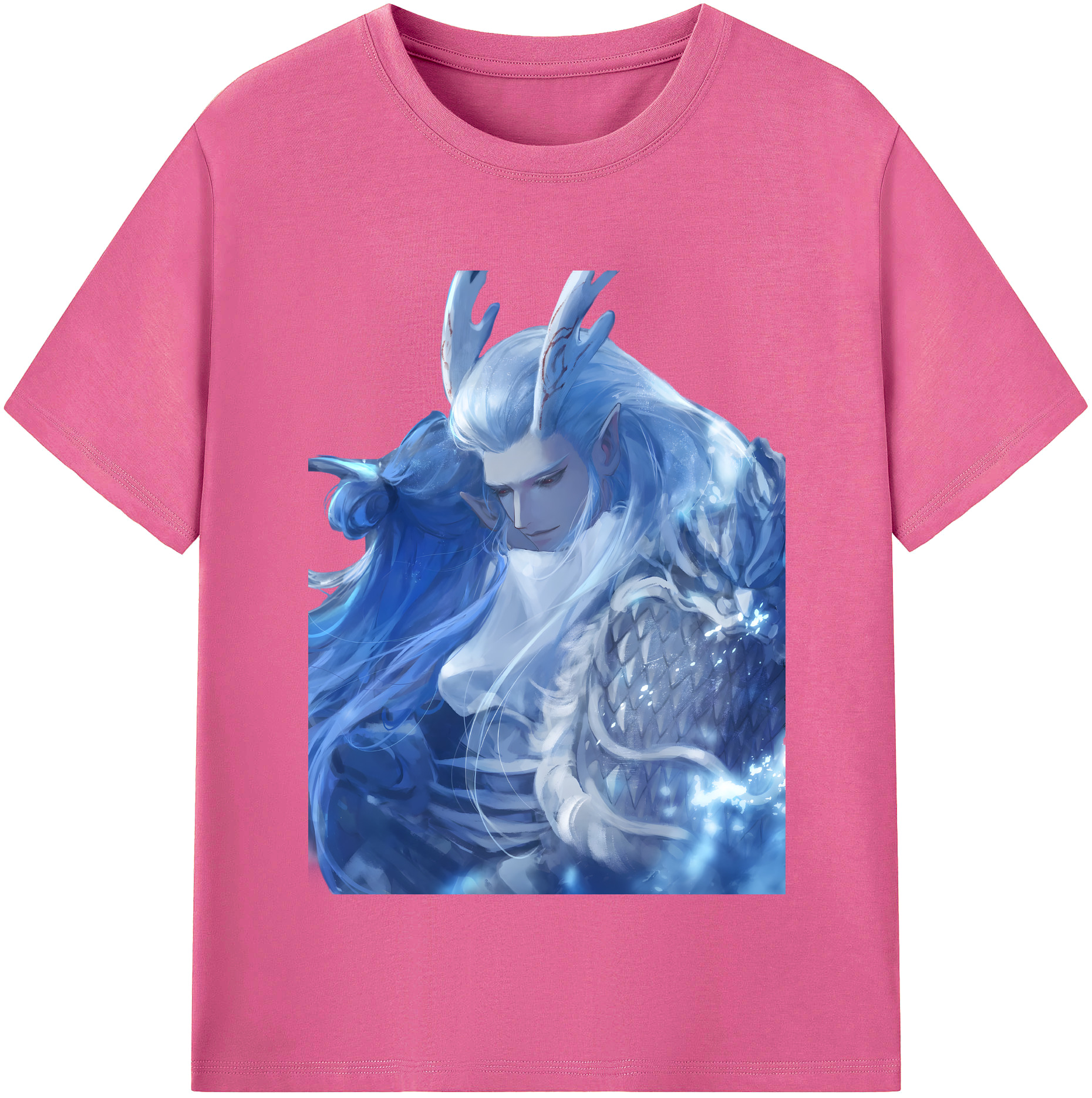 （画像用） Ne Zha 2 ナタ 魔童の大暴れ レディースカジュアルプリントTシャツ（綿100％）