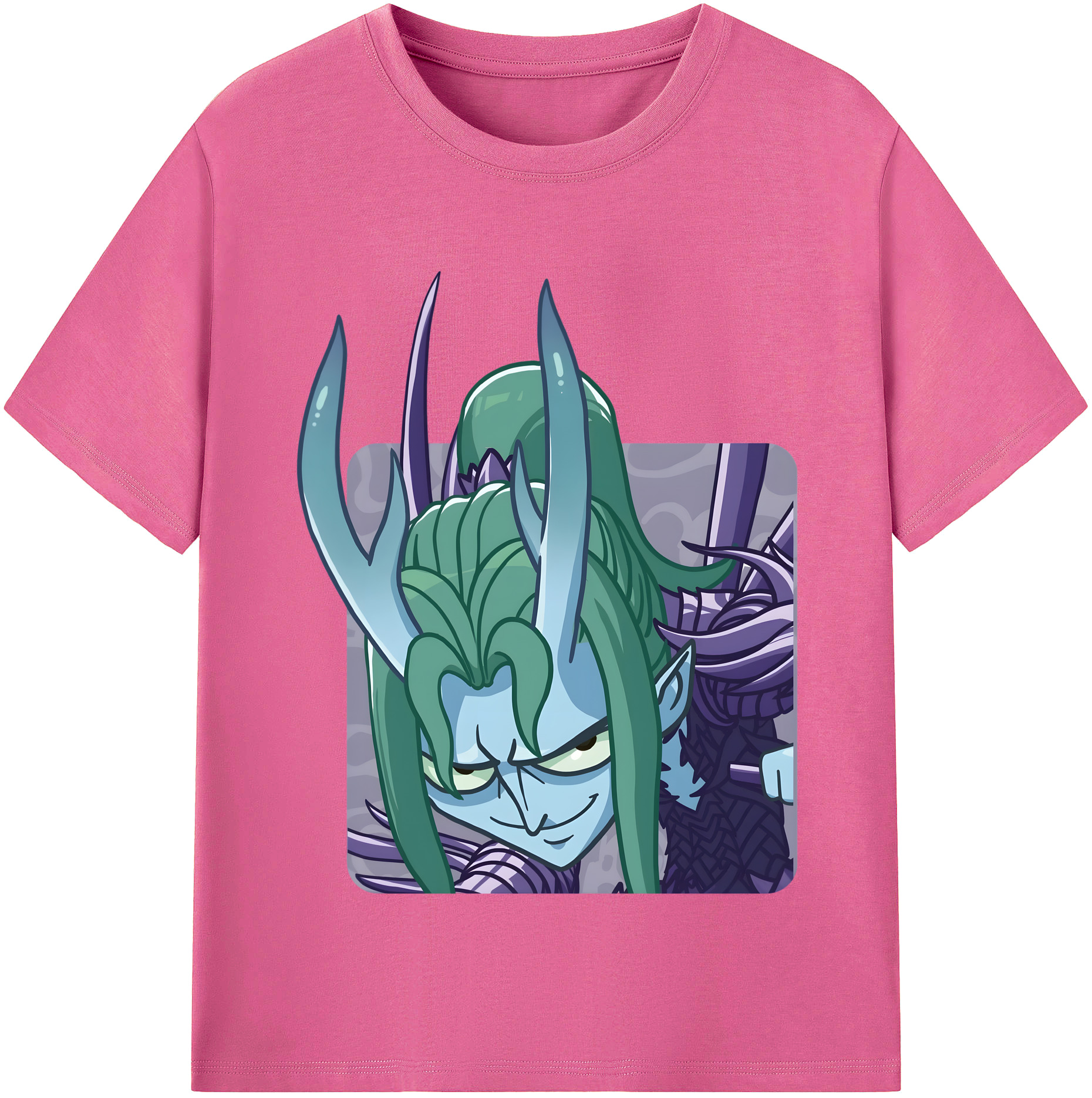 （画像用） Ne Zha 2 ナタ 魔童の大暴れ レディースカジュアルプリントTシャツ（綿100％）