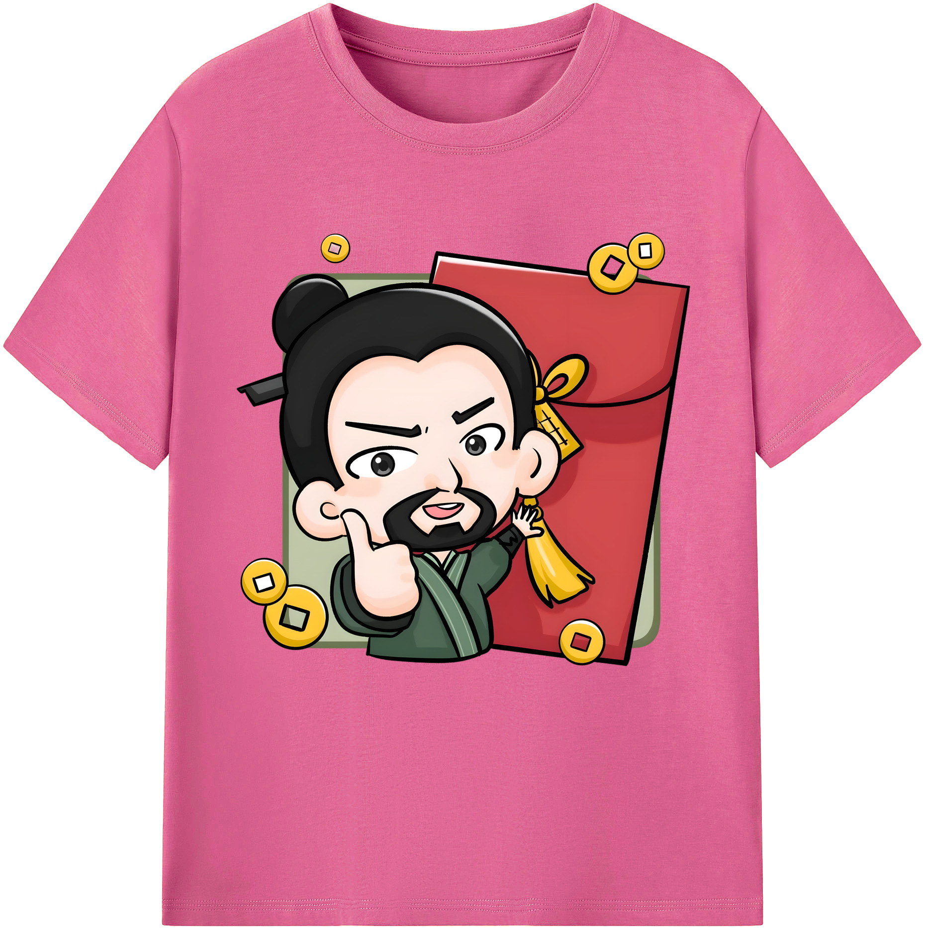 （画像用） Ne Zha 2 ナタ 魔童の大暴れ レディースカジュアルプリントTシャツ（綿100％）