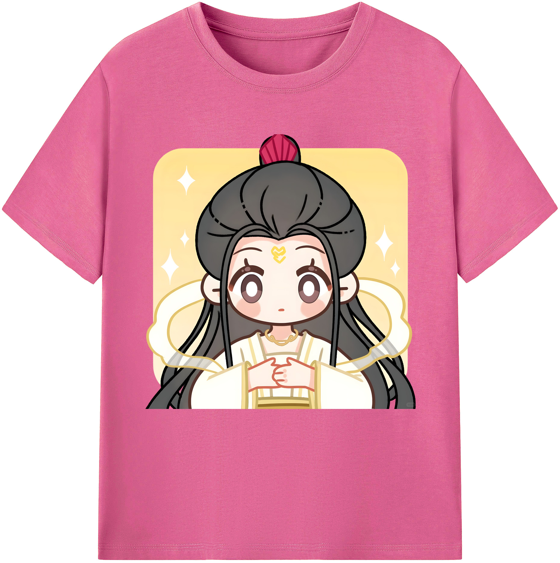 （画像用） Ne Zha 2 ナタ 魔童の大暴れ レディースカジュアルプリントTシャツ（綿100％）