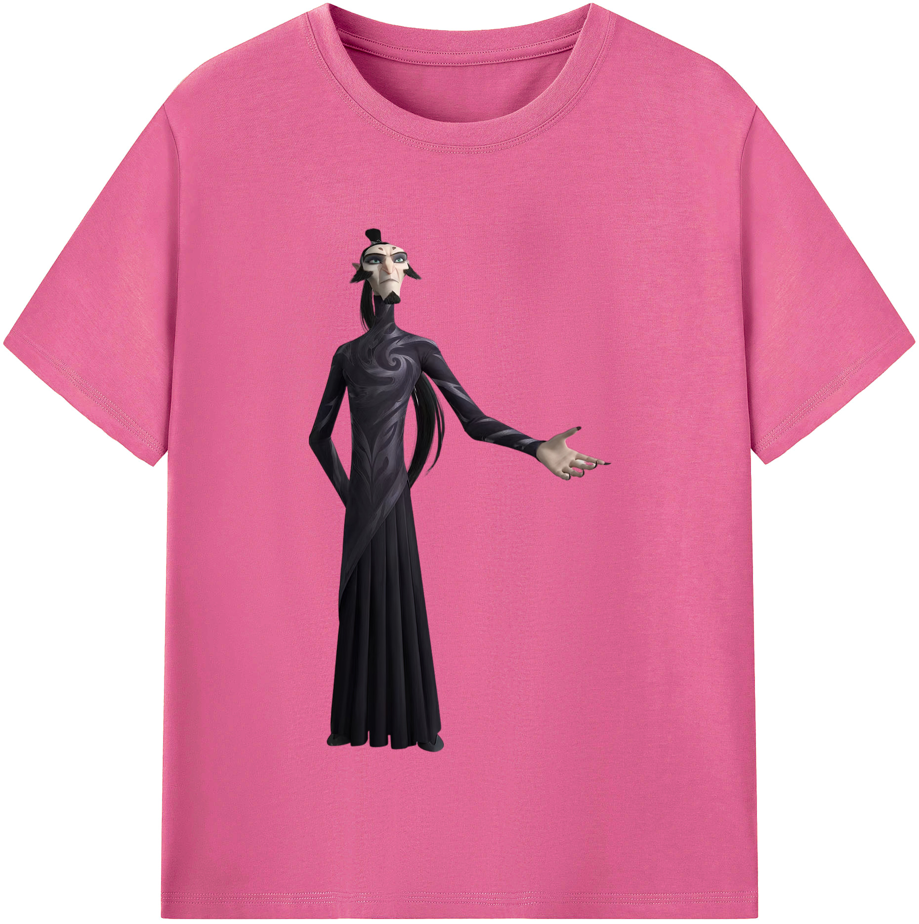 （画像用） Ne Zha 2 ナタ 魔童の大暴れ レディースカジュアルプリントTシャツ（綿100％）