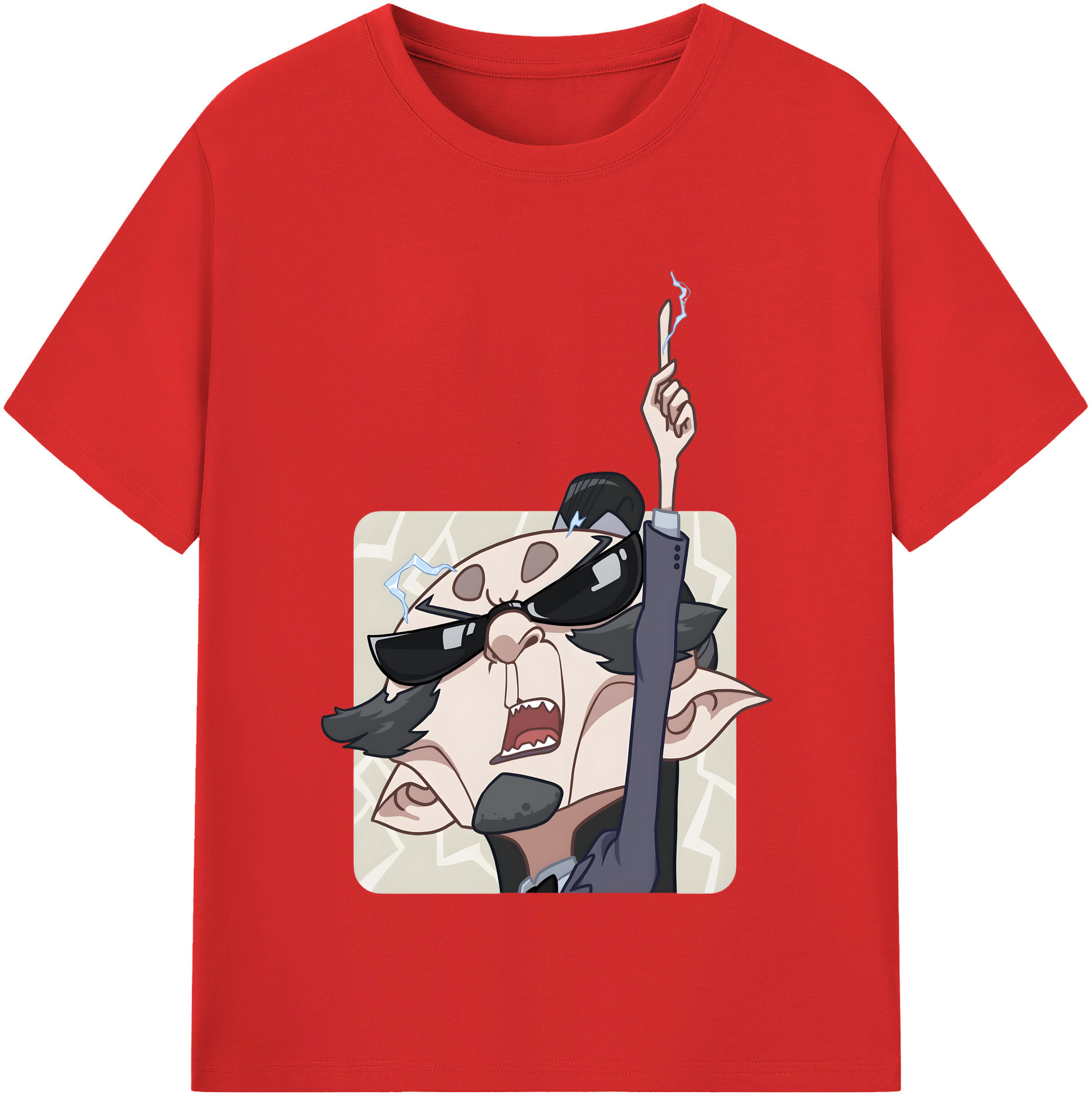 （画像用） Ne Zha 2 ナタ 魔童の大暴れ レディースカジュアルプリントTシャツ（綿100％）