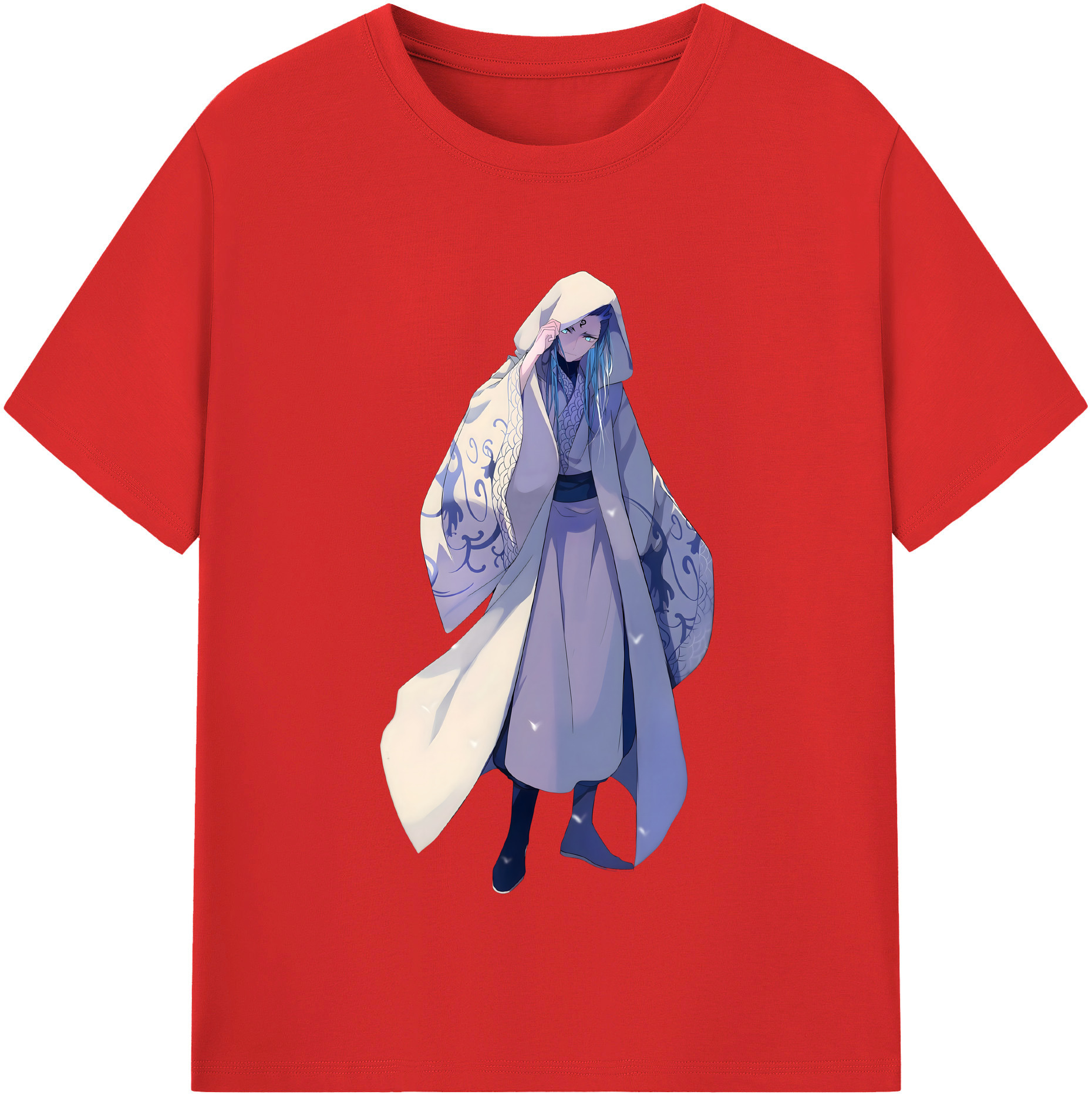 （画像用） Ne Zha 2 ナタ 魔童の大暴れ レディースカジュアルプリントTシャツ（綿100％）