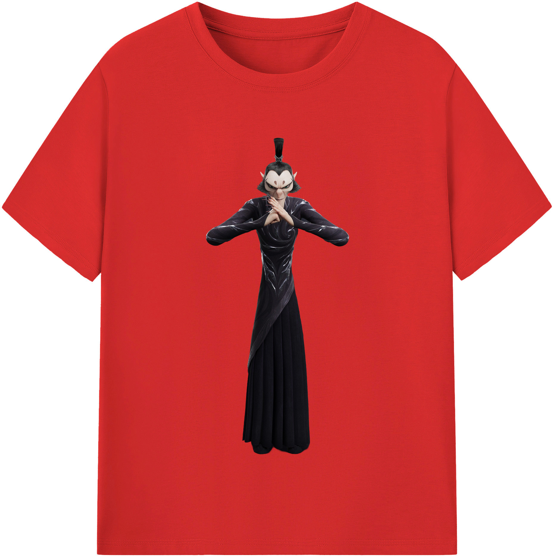 （画像用） Ne Zha 2 ナタ 魔童の大暴れ レディースカジュアルプリントTシャツ（綿100％）