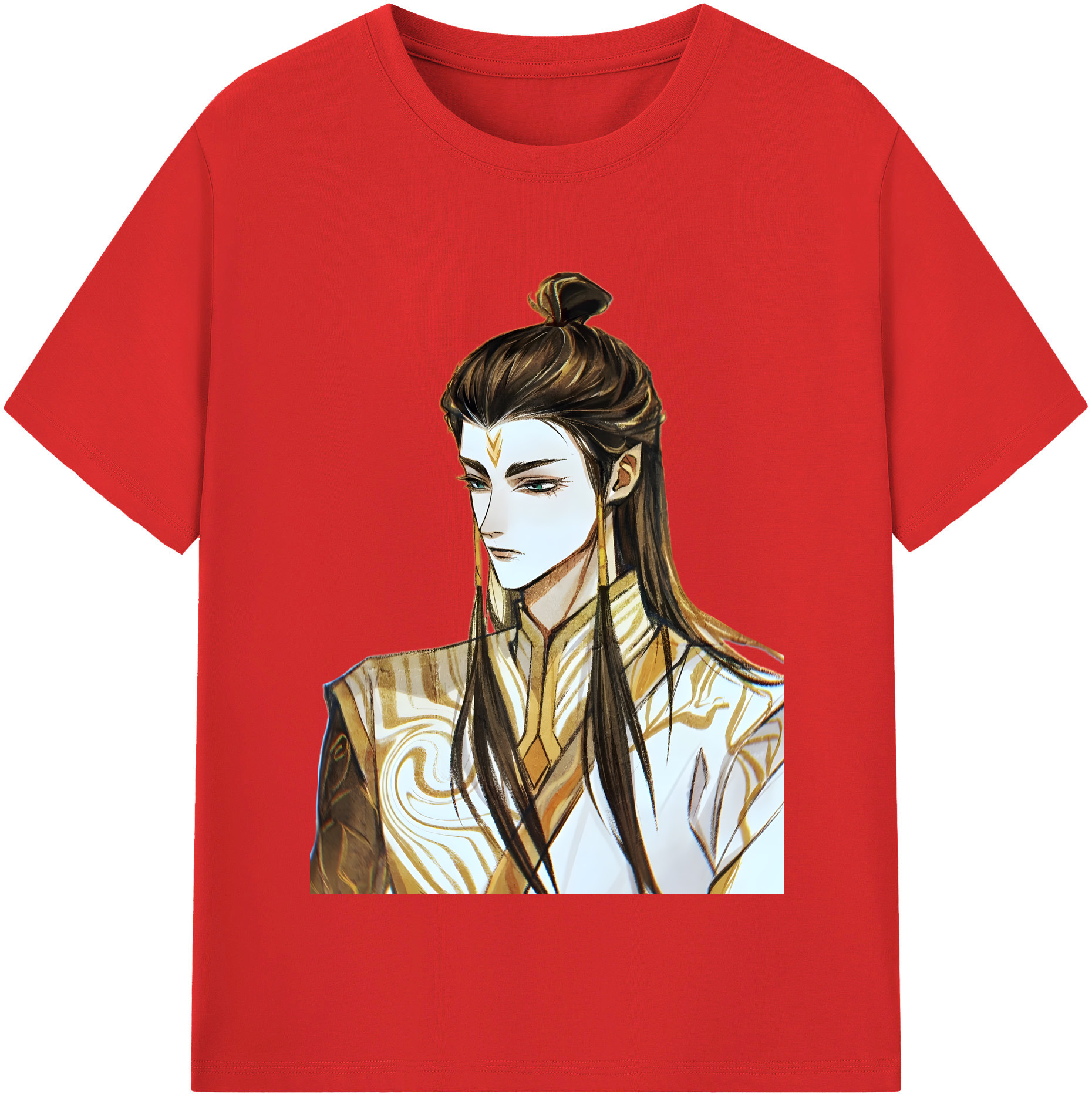 （画像用） Ne Zha 2 ナタ 魔童の大暴れ レディースカジュアルプリントTシャツ（綿100％）