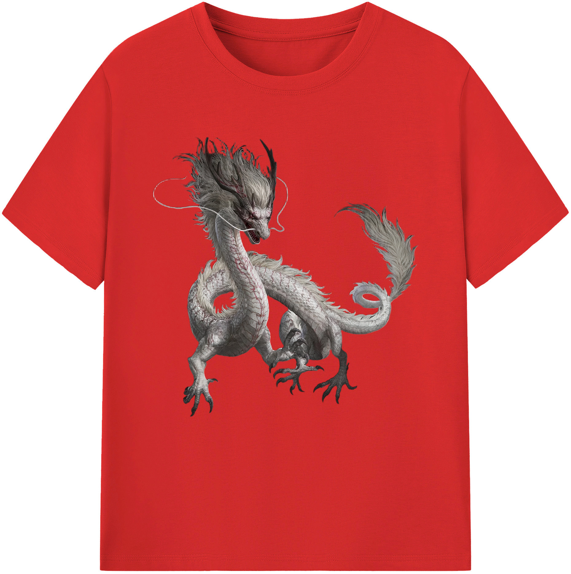 （画像用） Ne Zha 2 ナタ 魔童の大暴れ レディースカジュアルプリントTシャツ（綿100％）