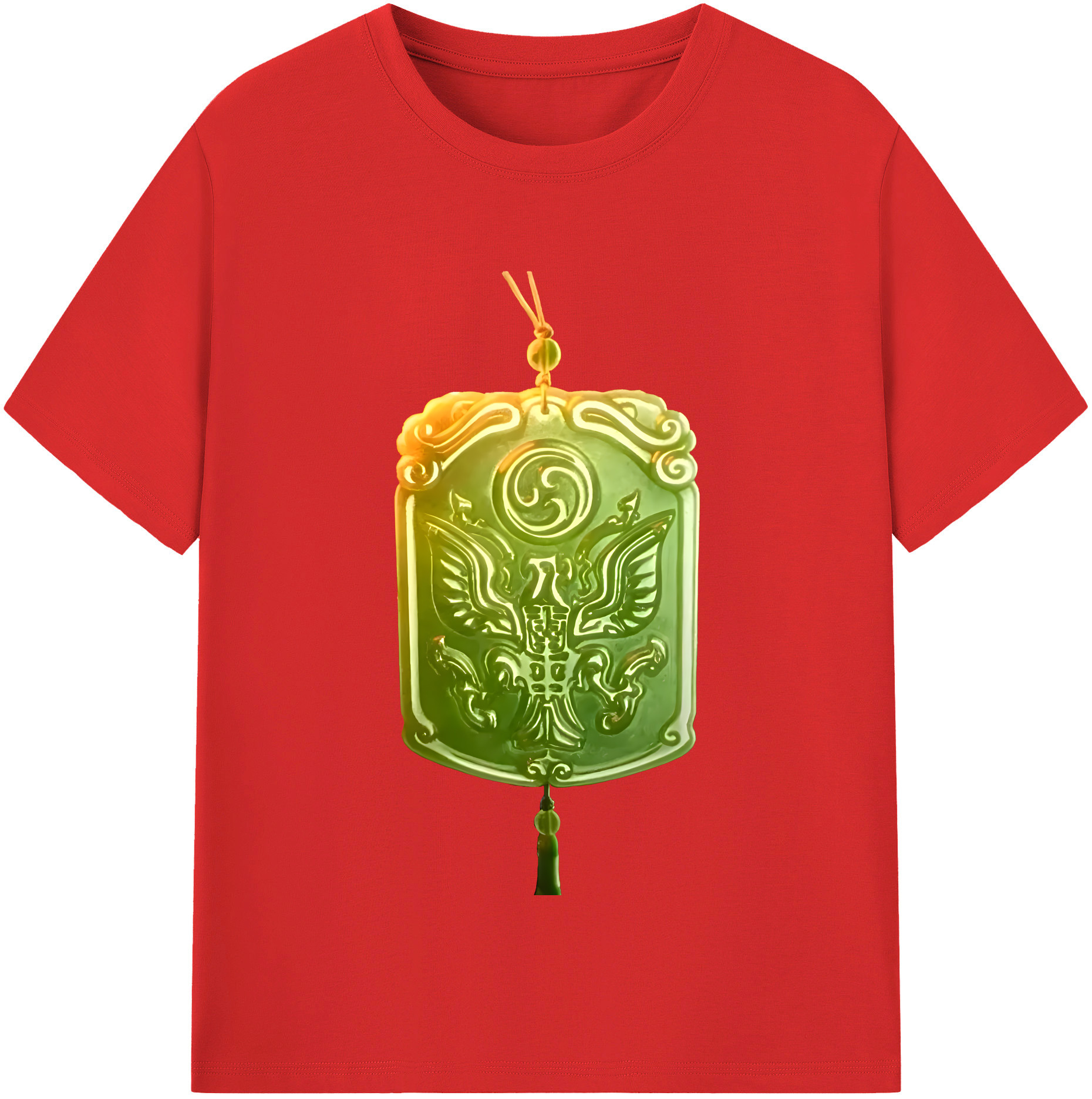 （画像用） Ne Zha 2 ナタ 魔童の大暴れ レディースカジュアルプリントTシャツ（綿100％）