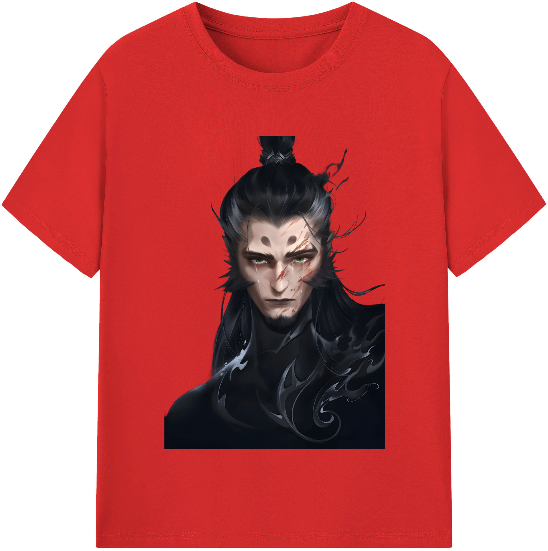 （画像用） Ne Zha 2 ナタ 魔童の大暴れ レディースカジュアルプリントTシャツ（綿100％）