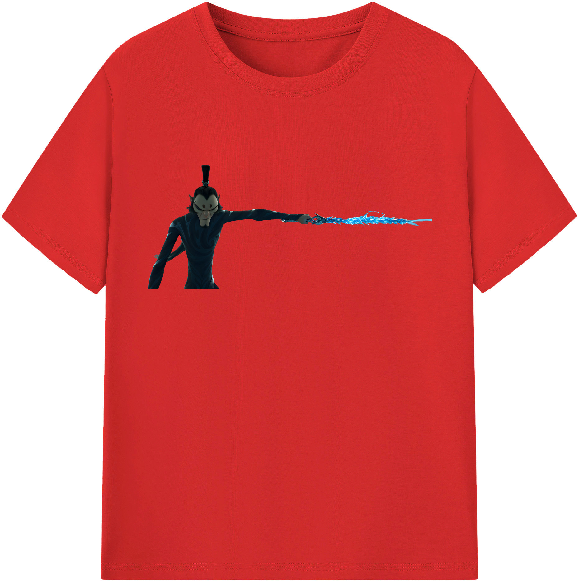 （画像用） Ne Zha 2 ナタ 魔童の大暴れ レディースカジュアルプリントTシャツ（綿100％）