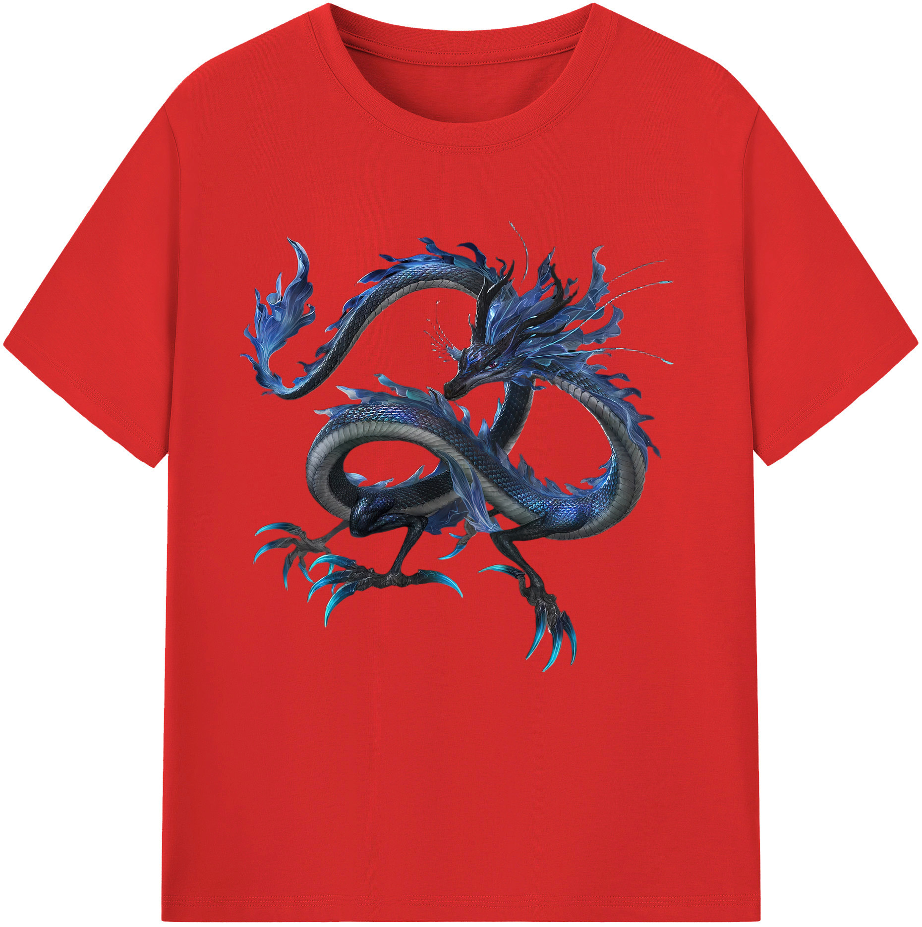 （画像用） Ne Zha 2 ナタ 魔童の大暴れ レディースカジュアルプリントTシャツ（綿100％）