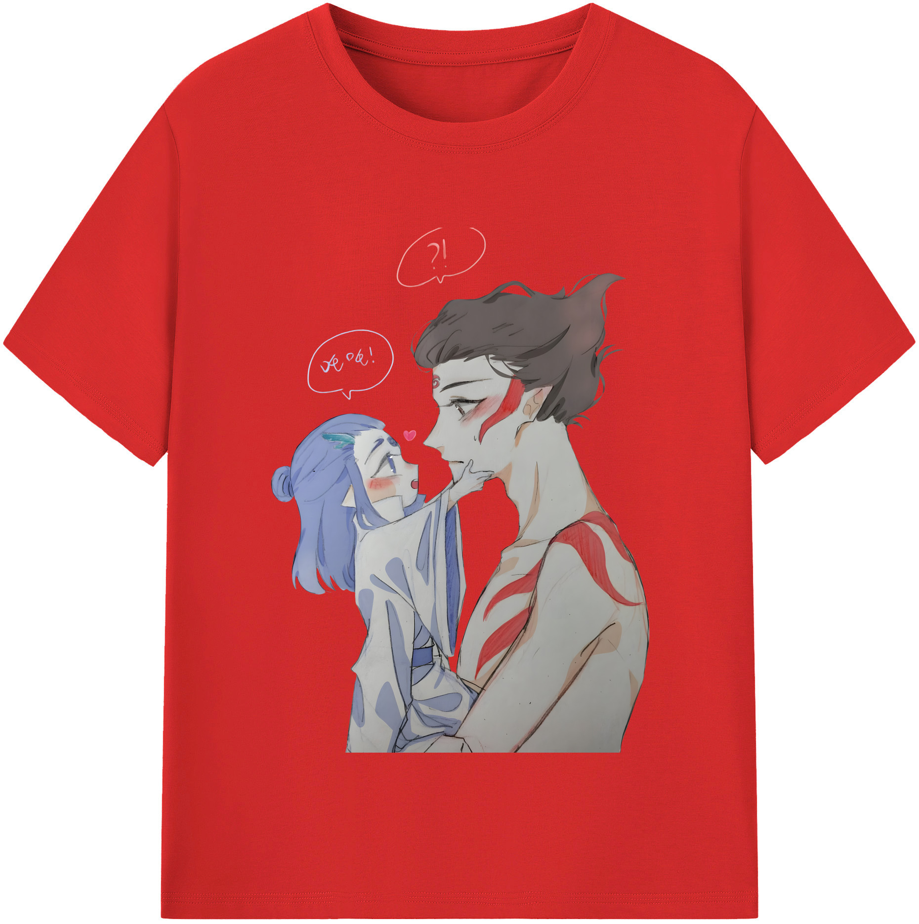 （画像用） Ne Zha 2 ナタ 魔童の大暴れ レディースカジュアルプリントTシャツ（綿100％）