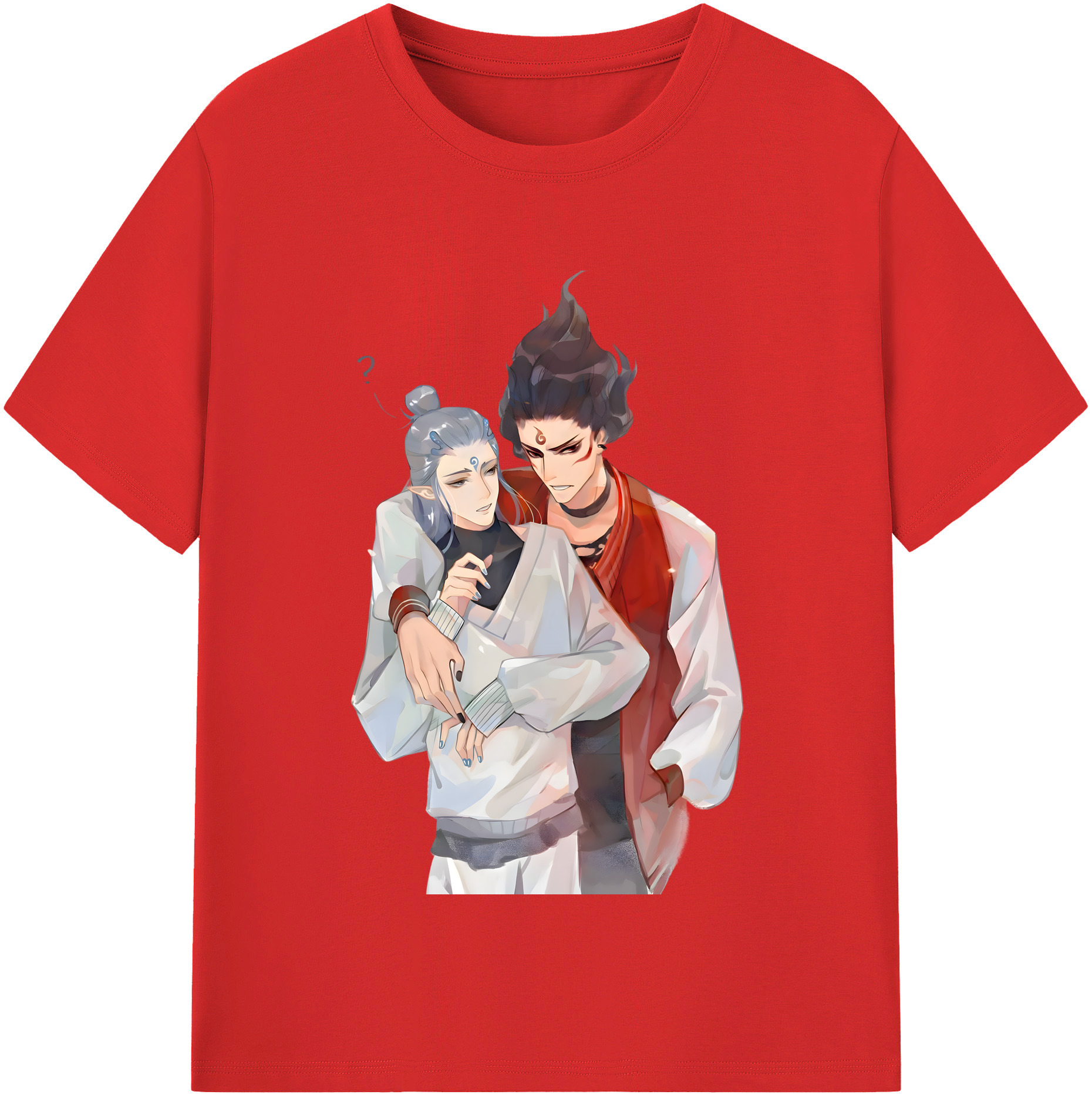 （画像用） Ne Zha 2 ナタ 魔童の大暴れ レディースカジュアルプリントTシャツ（綿100％）