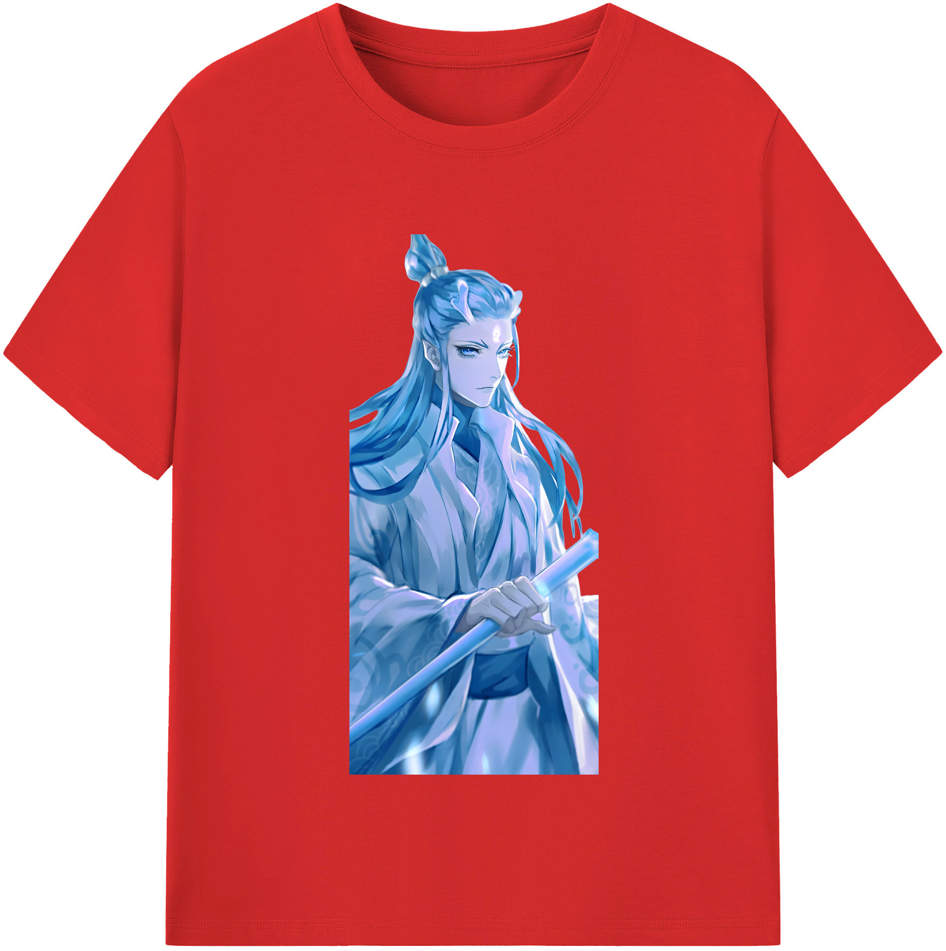 （画像用） Ne Zha 2 ナタ 魔童の大暴れ レディースカジュアルプリントTシャツ（綿100％）