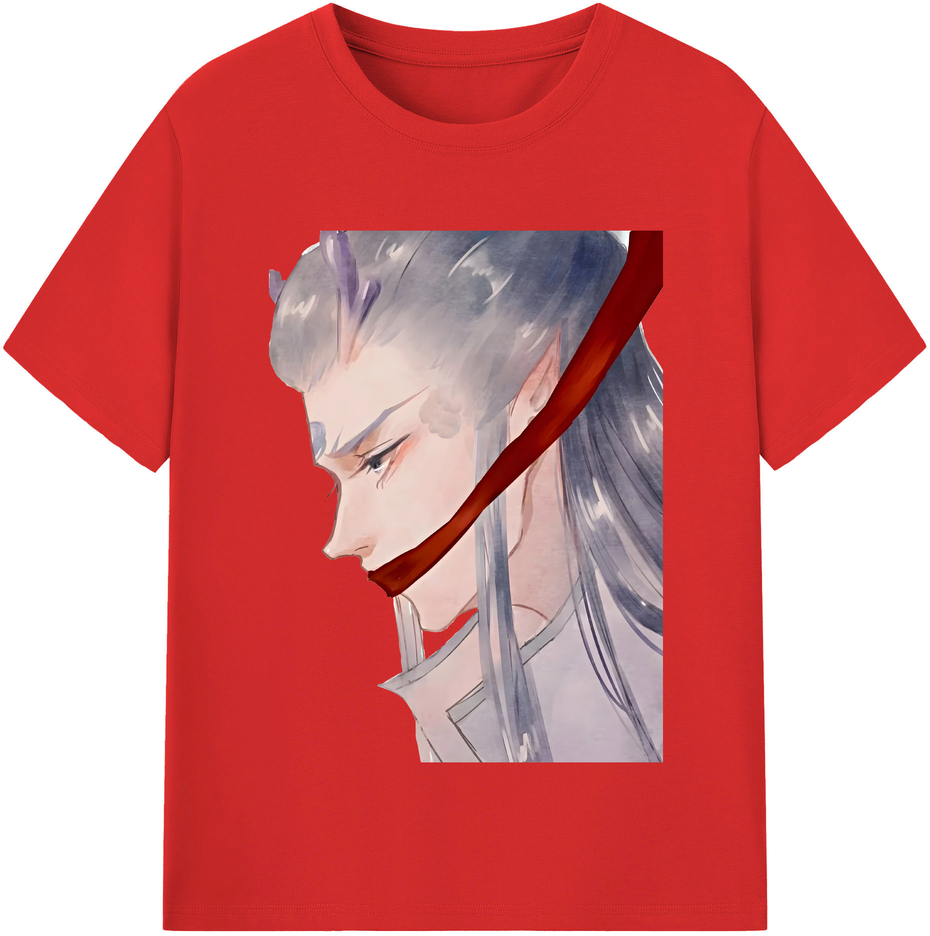 （画像用） Ne Zha 2 ナタ 魔童の大暴れ レディースカジュアルプリントTシャツ（綿100％）