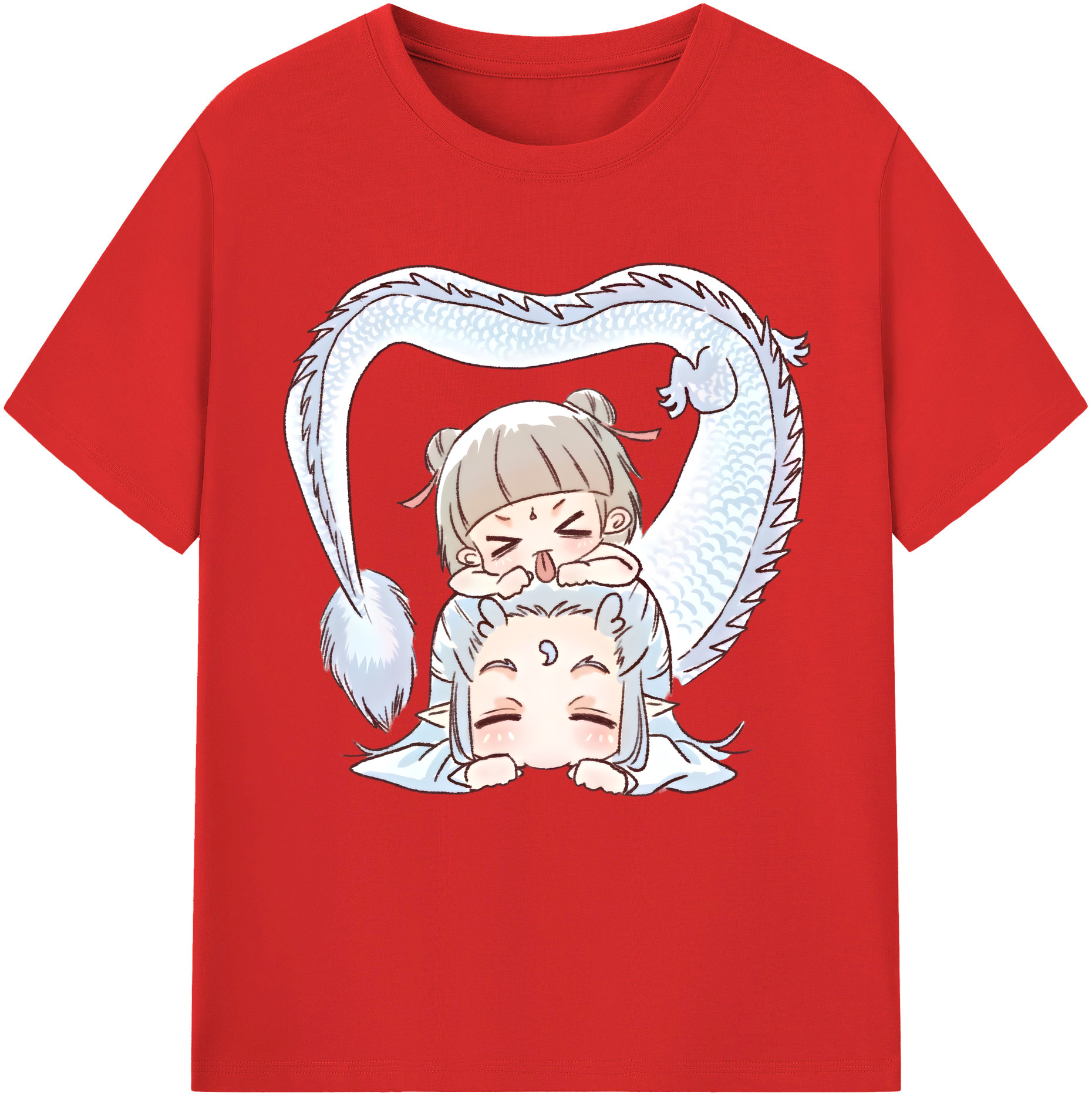 （画像用） Ne Zha 2 ナタ 魔童の大暴れ レディースカジュアルプリントTシャツ（綿100％）