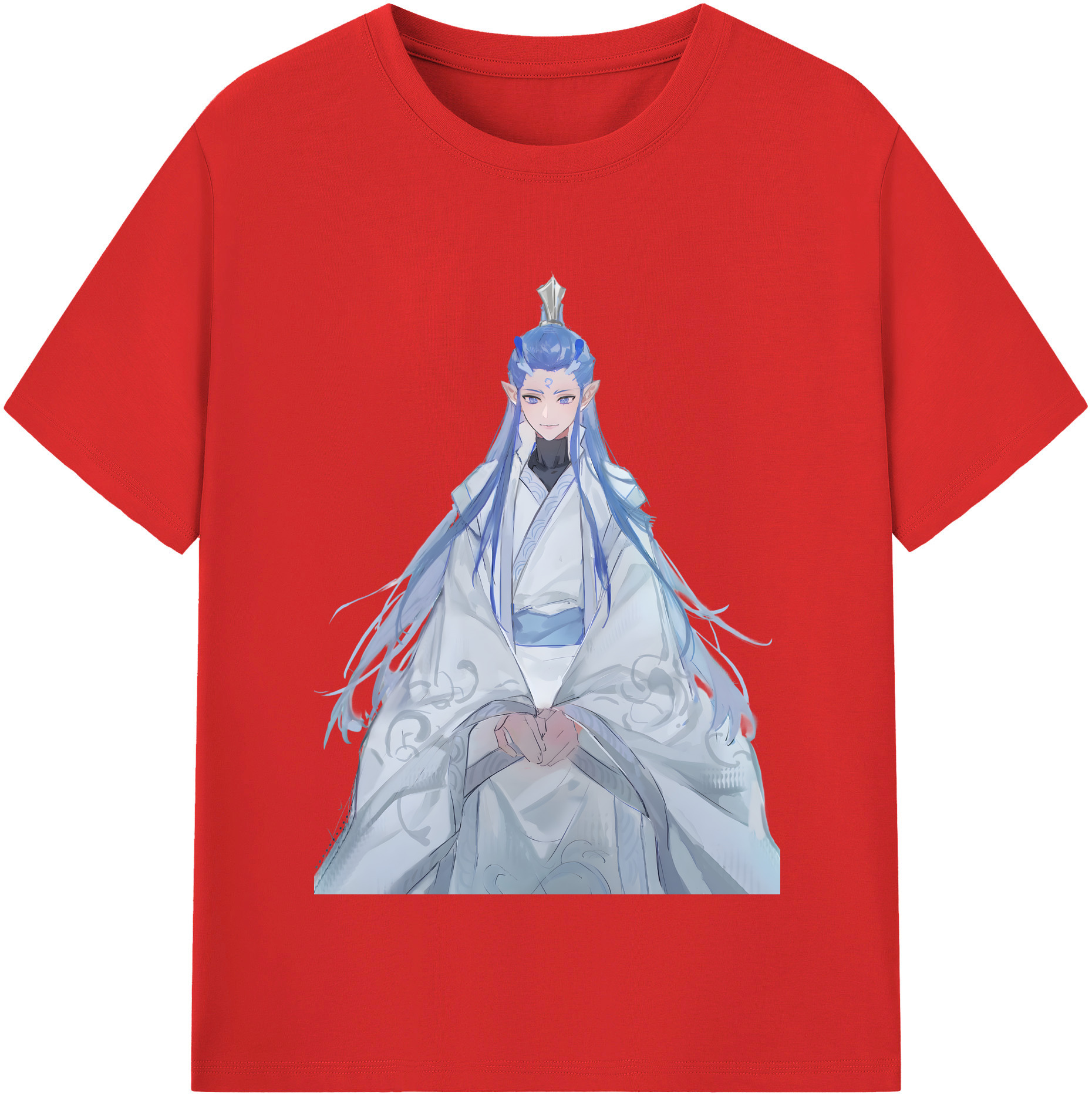 （画像用） Ne Zha 2 ナタ 魔童の大暴れ レディースカジュアルプリントTシャツ（綿100％）