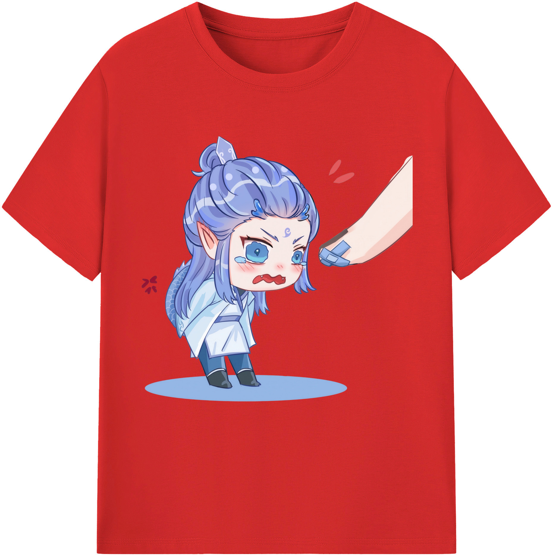 （画像用） Ne Zha 2 ナタ 魔童の大暴れ レディースカジュアルプリントTシャツ（綿100％）