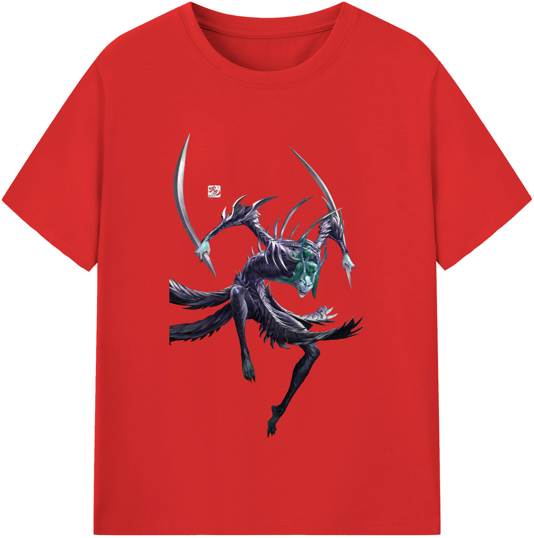 （画像用） Ne Zha 2 ナタ 魔童の大暴れ レディースカジュアルプリントTシャツ（綿100％）