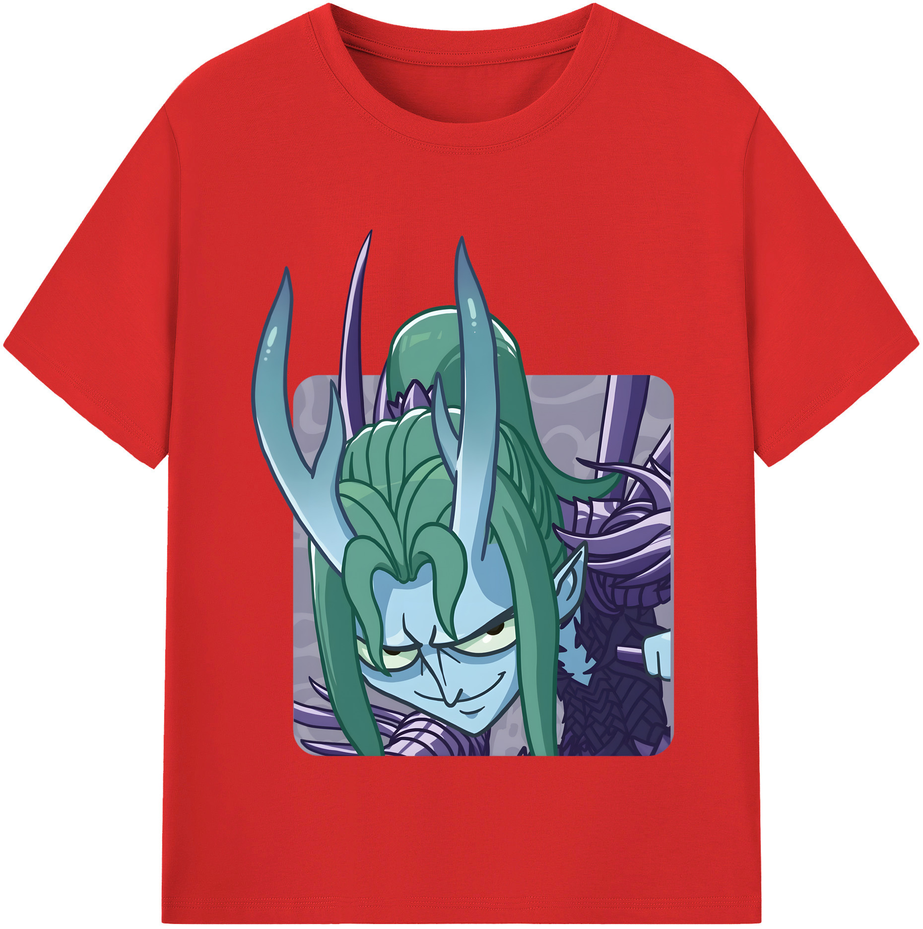 （画像用） Ne Zha 2 ナタ 魔童の大暴れ レディースカジュアルプリントTシャツ（綿100％）