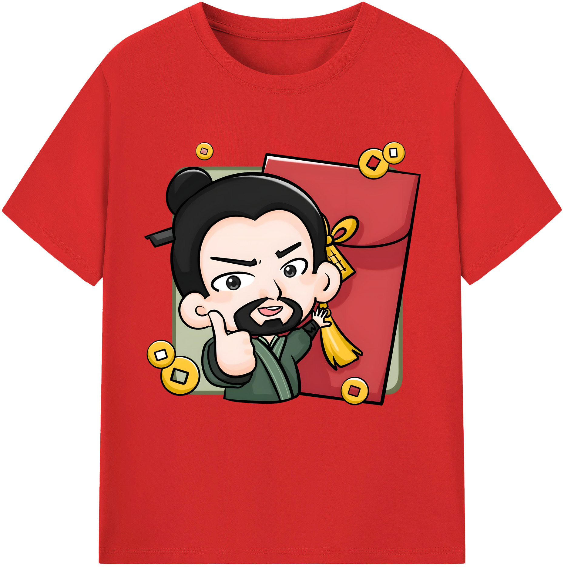 （画像用） Ne Zha 2 ナタ 魔童の大暴れ レディースカジュアルプリントTシャツ（綿100％）