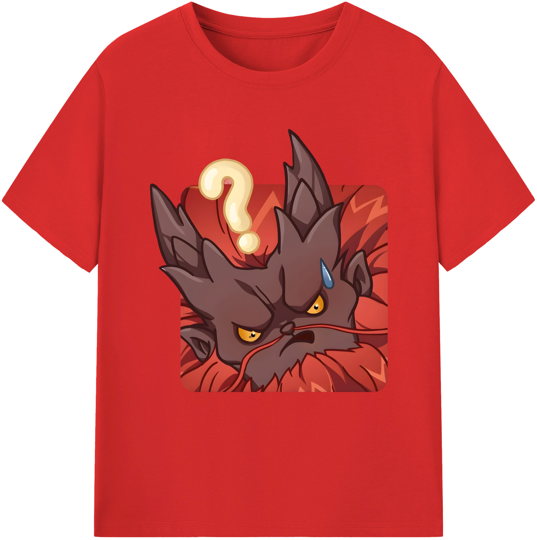 （画像用） Ne Zha 2 ナタ 魔童の大暴れ レディースカジュアルプリントTシャツ（綿100％）