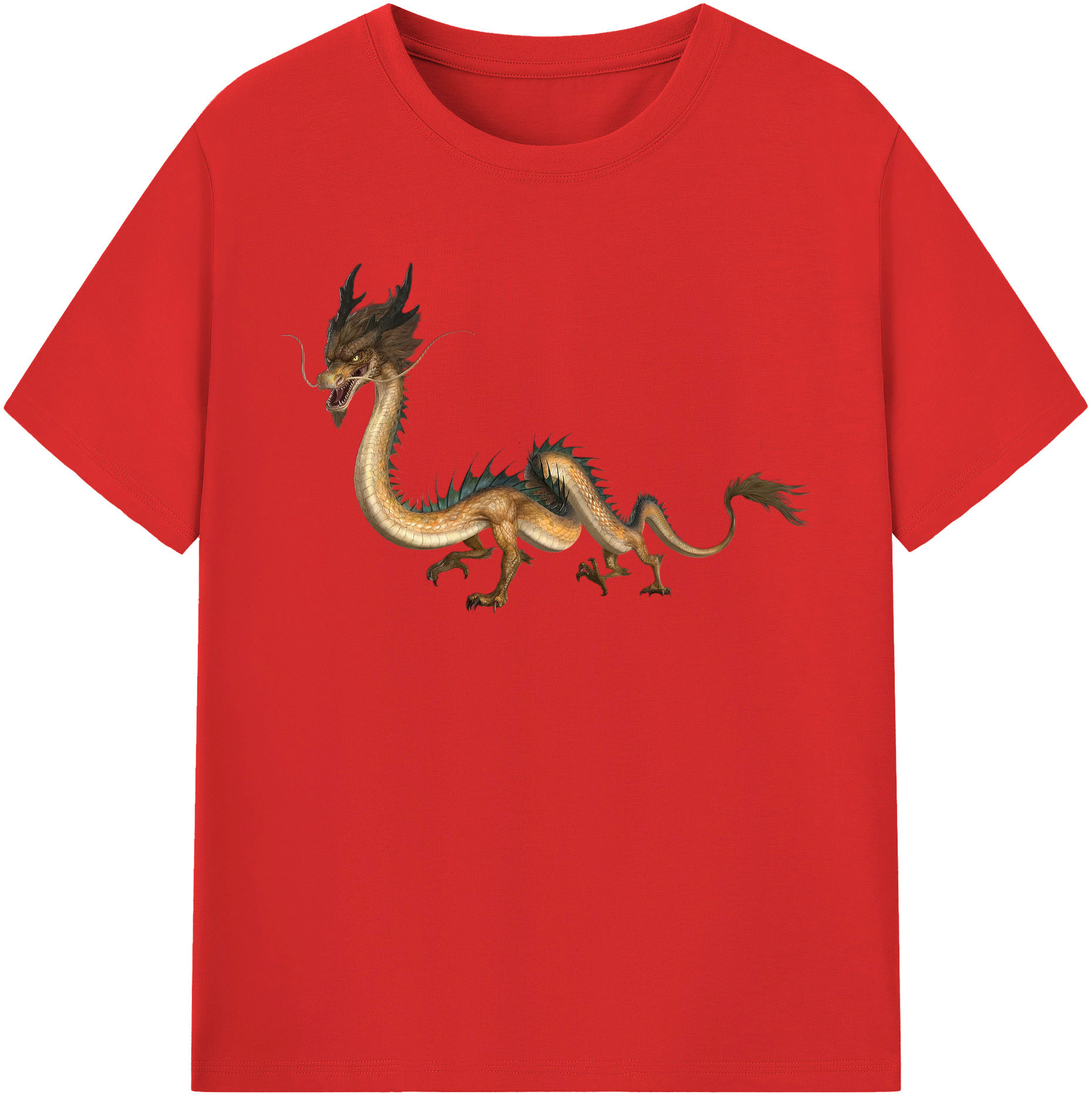 （画像用） Ne Zha 2 ナタ 魔童の大暴れ レディースカジュアルプリントTシャツ（綿100％）