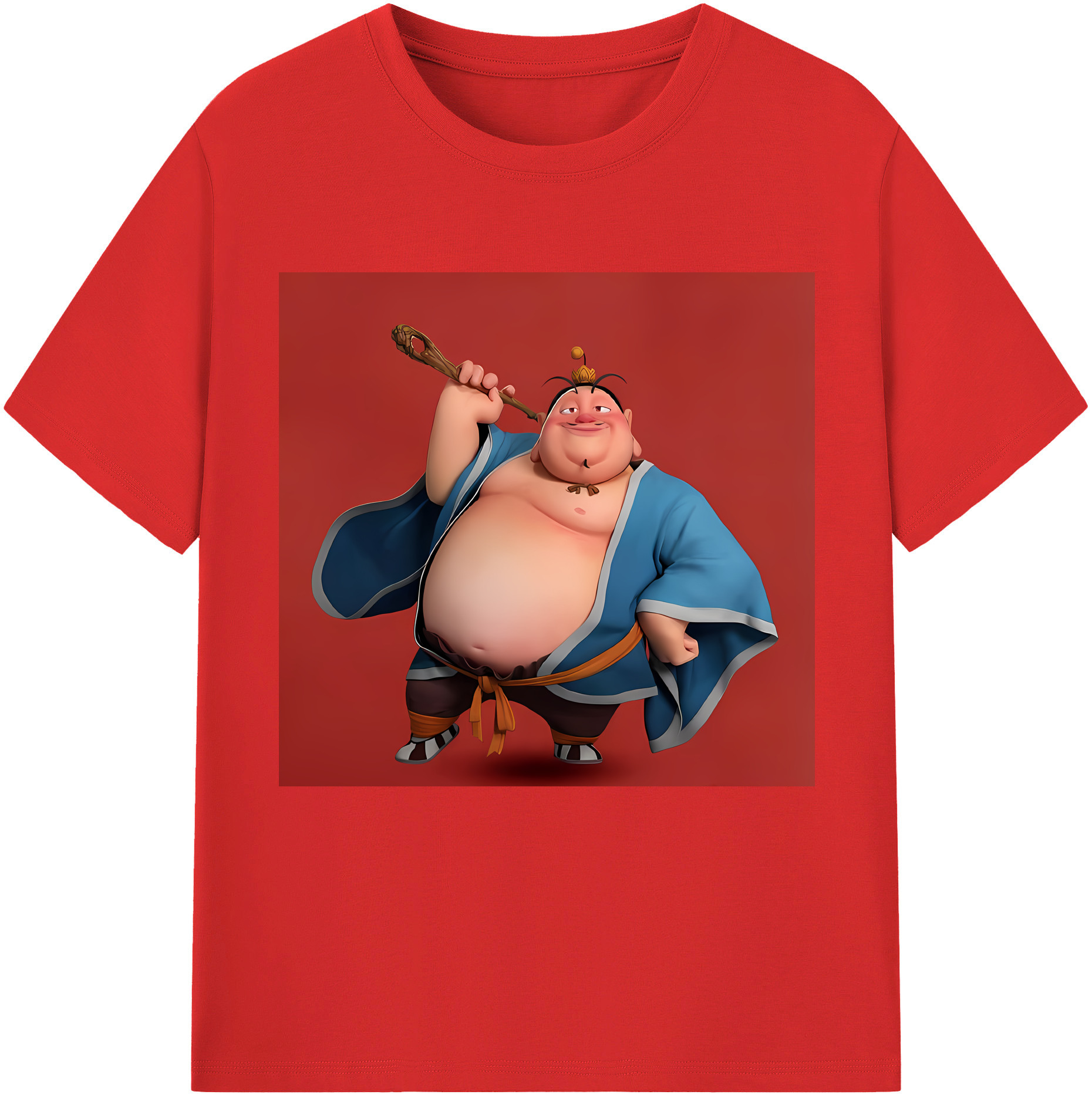 （画像用） Ne Zha 2 ナタ 魔童の大暴れ レディースカジュアルプリントTシャツ（綿100％）