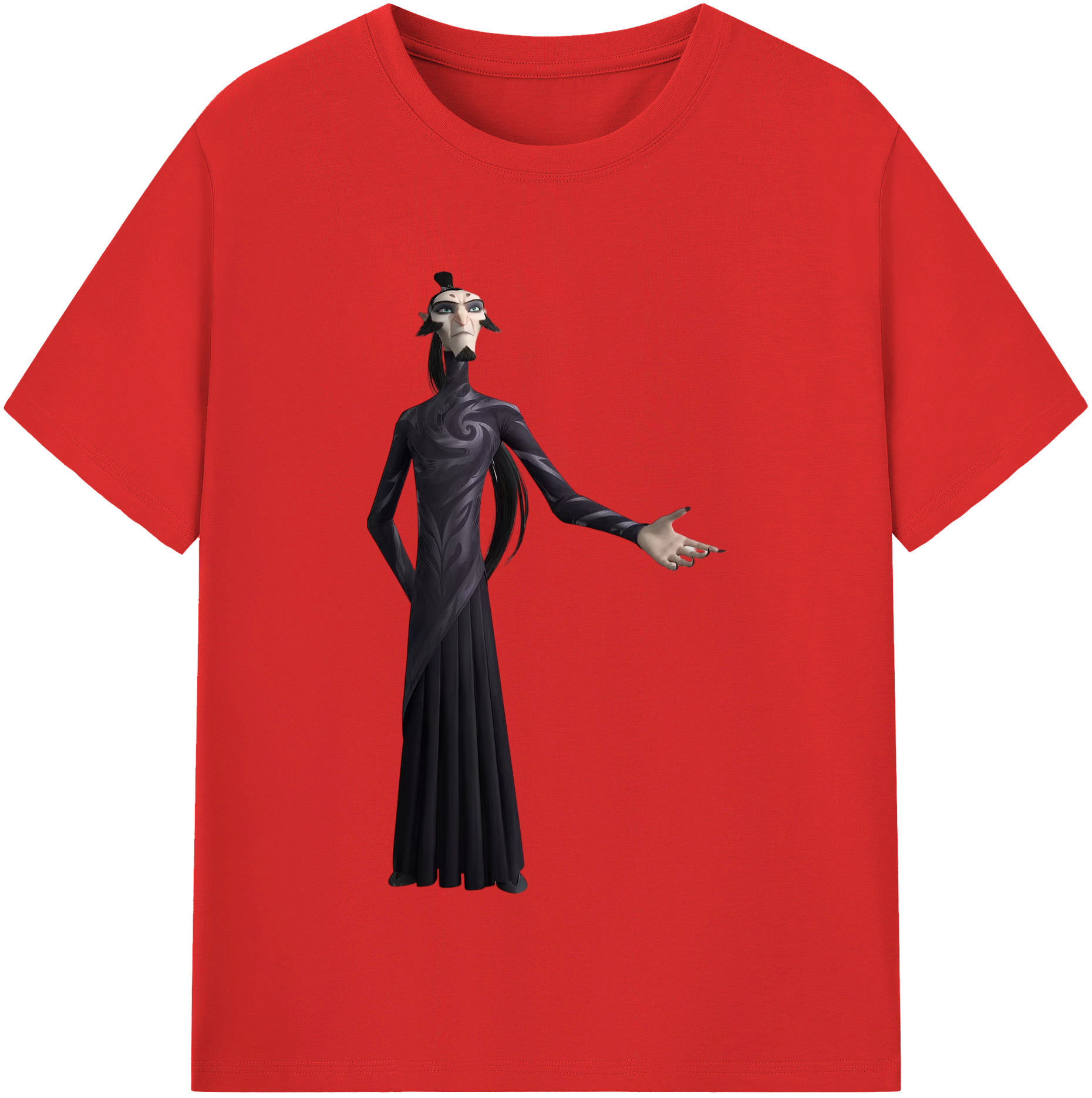 （画像用） Ne Zha 2 ナタ 魔童の大暴れ レディースカジュアルプリントTシャツ（綿100％）