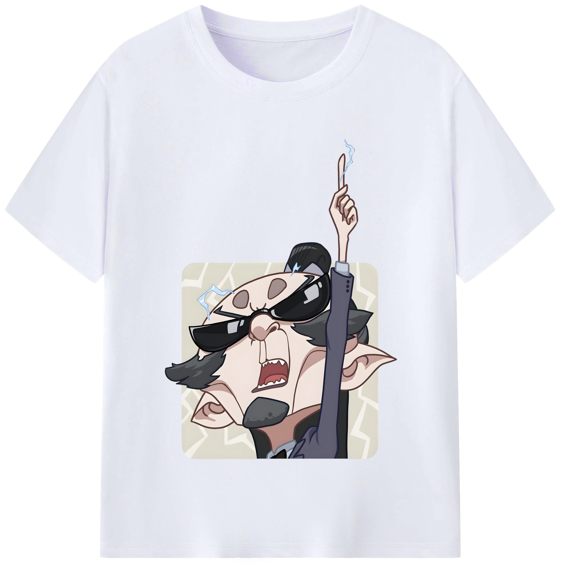 （画像用） Ne Zha 2 ナタ 魔童の大暴れ レディースカジュアルプリントTシャツ（綿100％）
