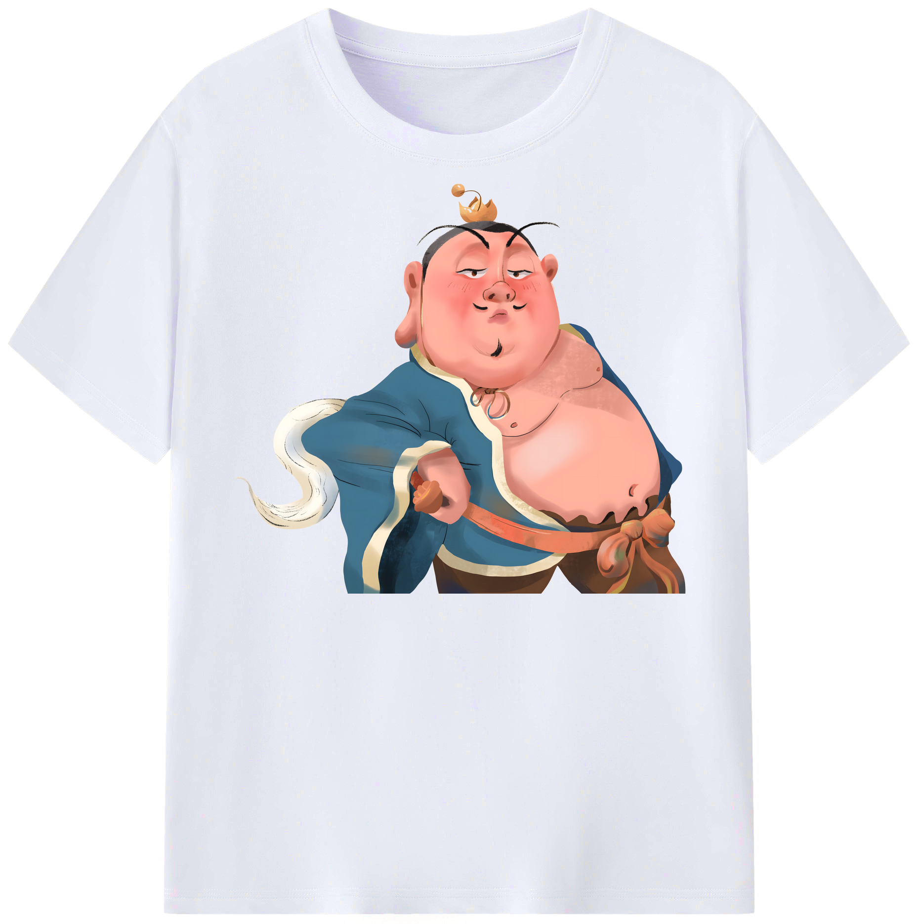 （画像用） Ne Zha 2 ナタ 魔童の大暴れ レディースカジュアルプリントTシャツ（綿100％）