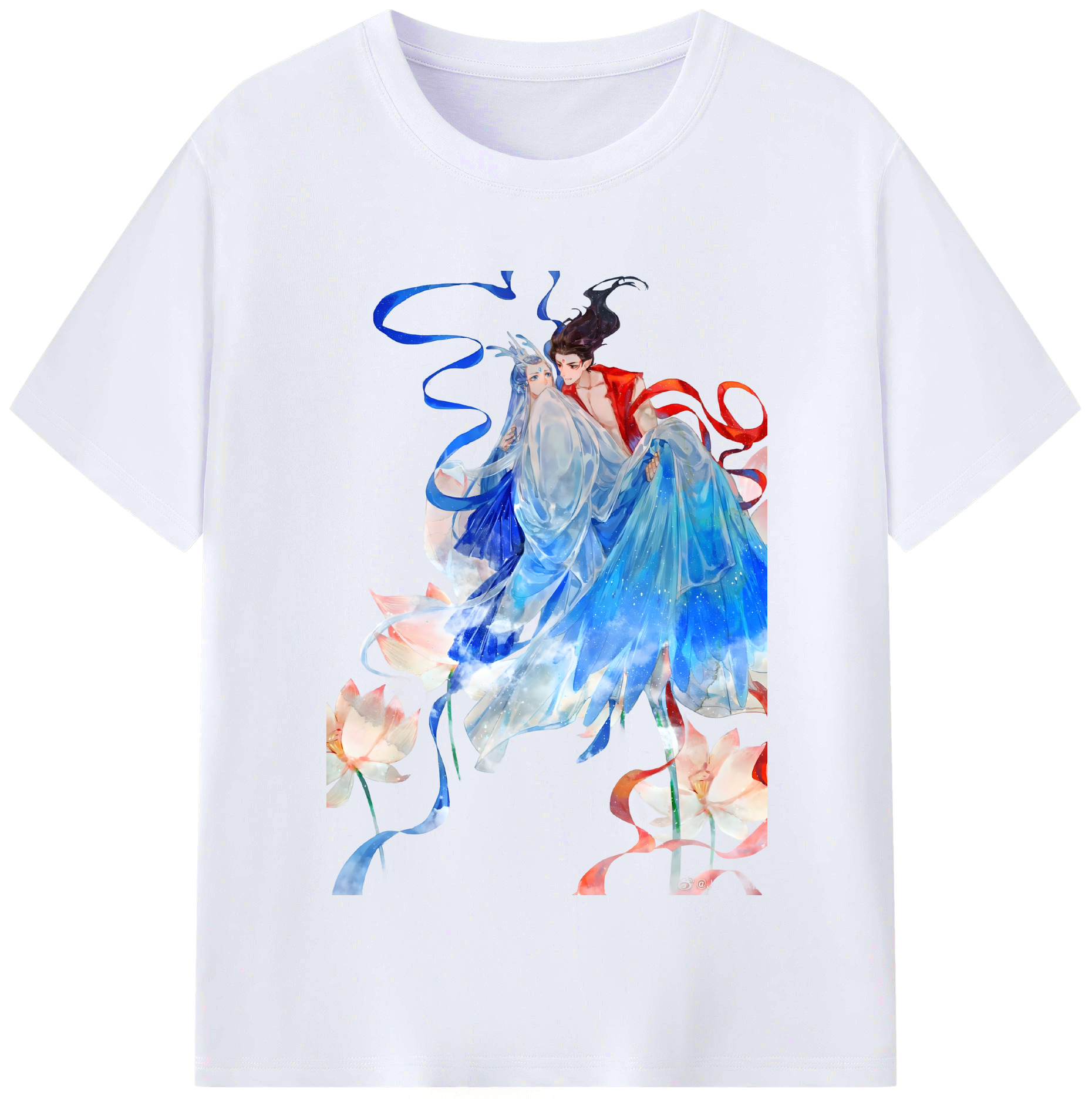 （画像用） Ne Zha 2 ナタ 魔童の大暴れ レディースカジュアルプリントTシャツ（綿100％）