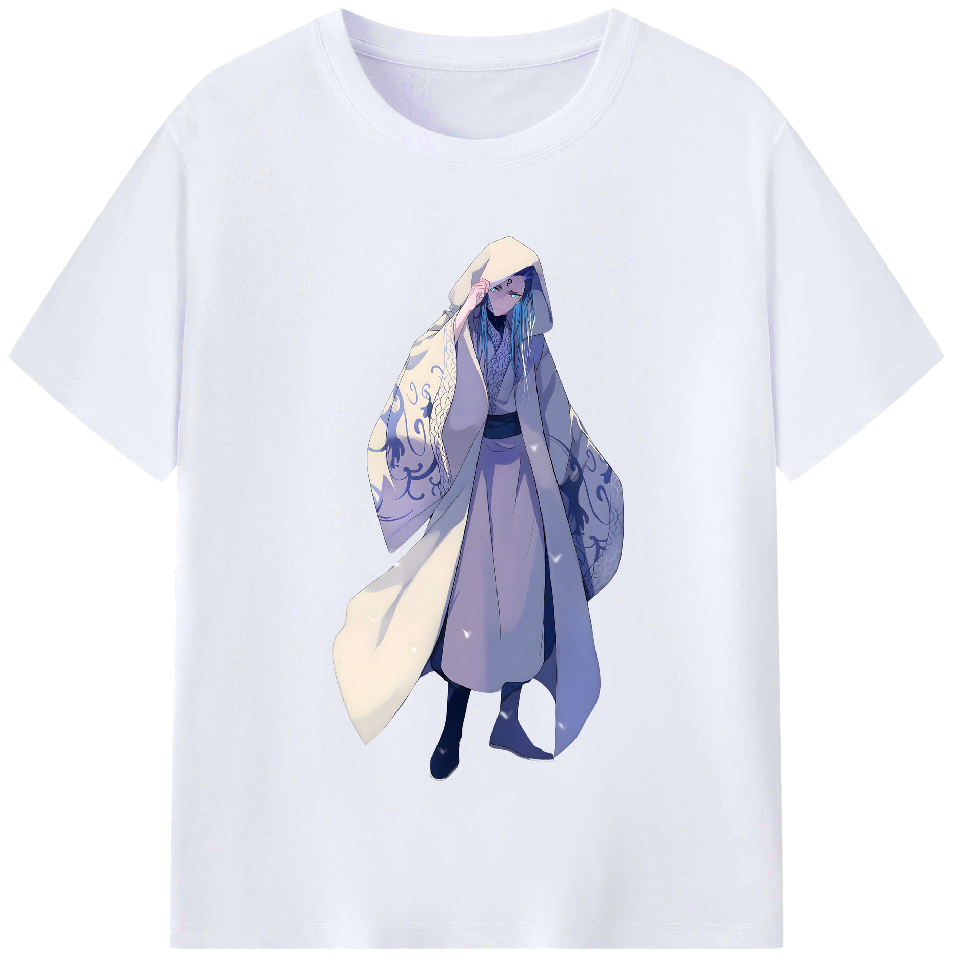 （画像用） Ne Zha 2 ナタ 魔童の大暴れ レディースカジュアルプリントTシャツ（綿100％）