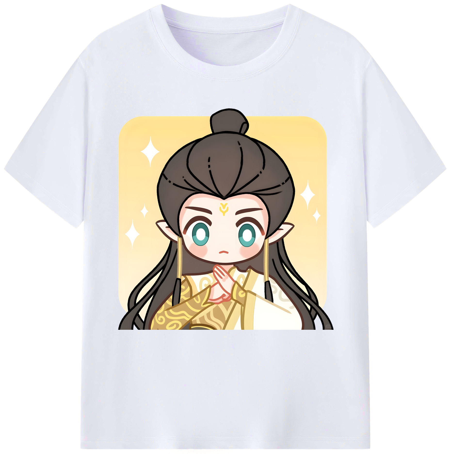 （画像用） Ne Zha 2 ナタ 魔童の大暴れ レディースカジュアルプリントTシャツ（綿100％）