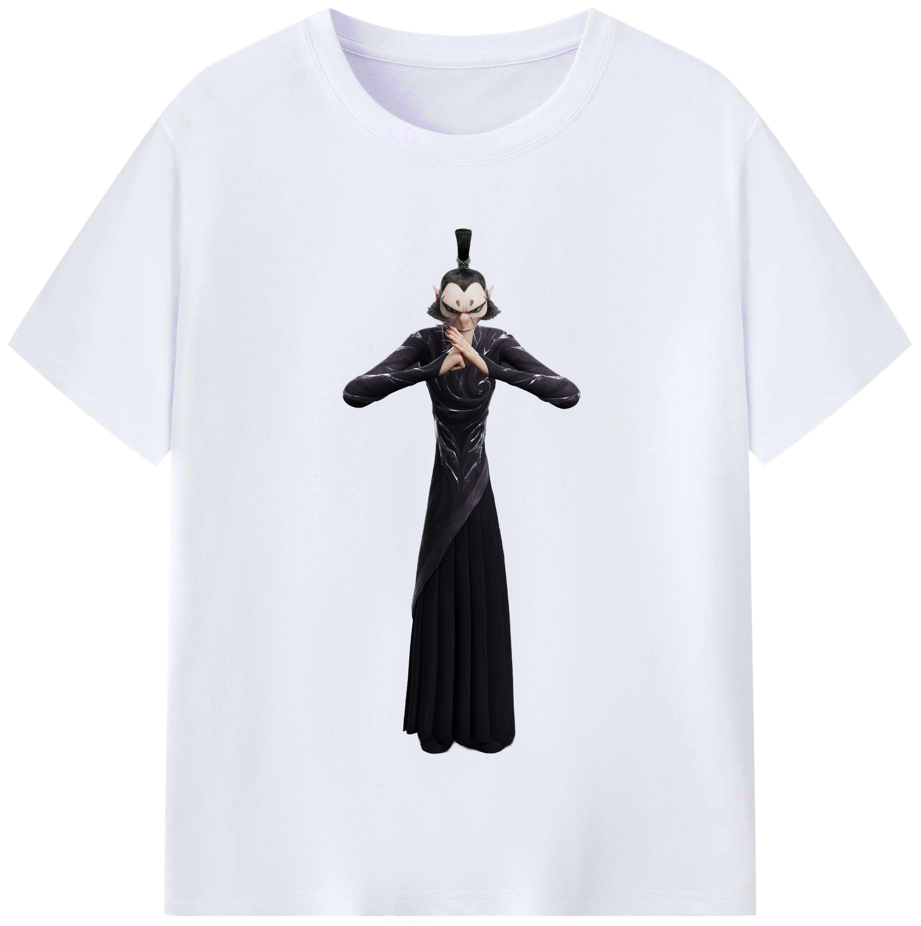 （画像用） Ne Zha 2 ナタ 魔童の大暴れ レディースカジュアルプリントTシャツ（綿100％）