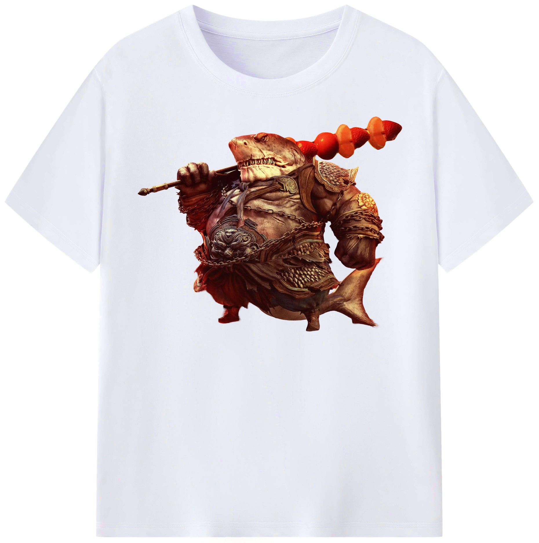 （画像用） Ne Zha 2 ナタ 魔童の大暴れ レディースカジュアルプリントTシャツ（綿100％）