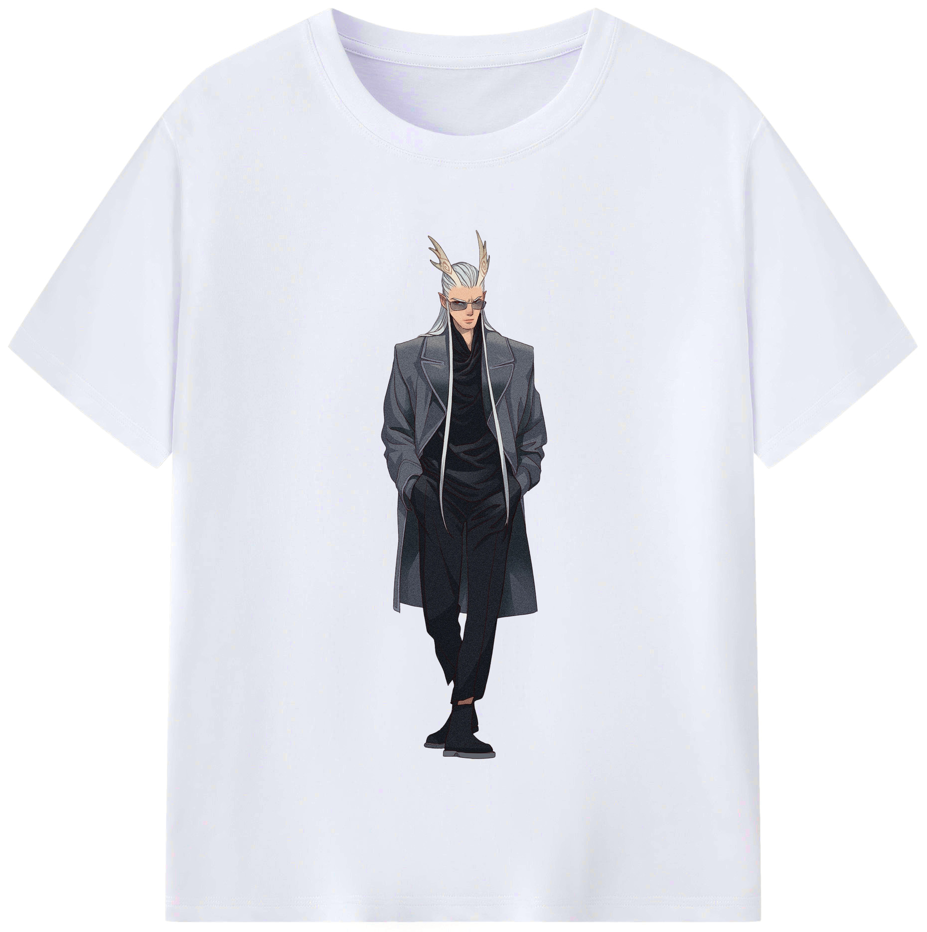 （画像用） Ne Zha 2 ナタ 魔童の大暴れ レディースカジュアルプリントTシャツ（綿100％）