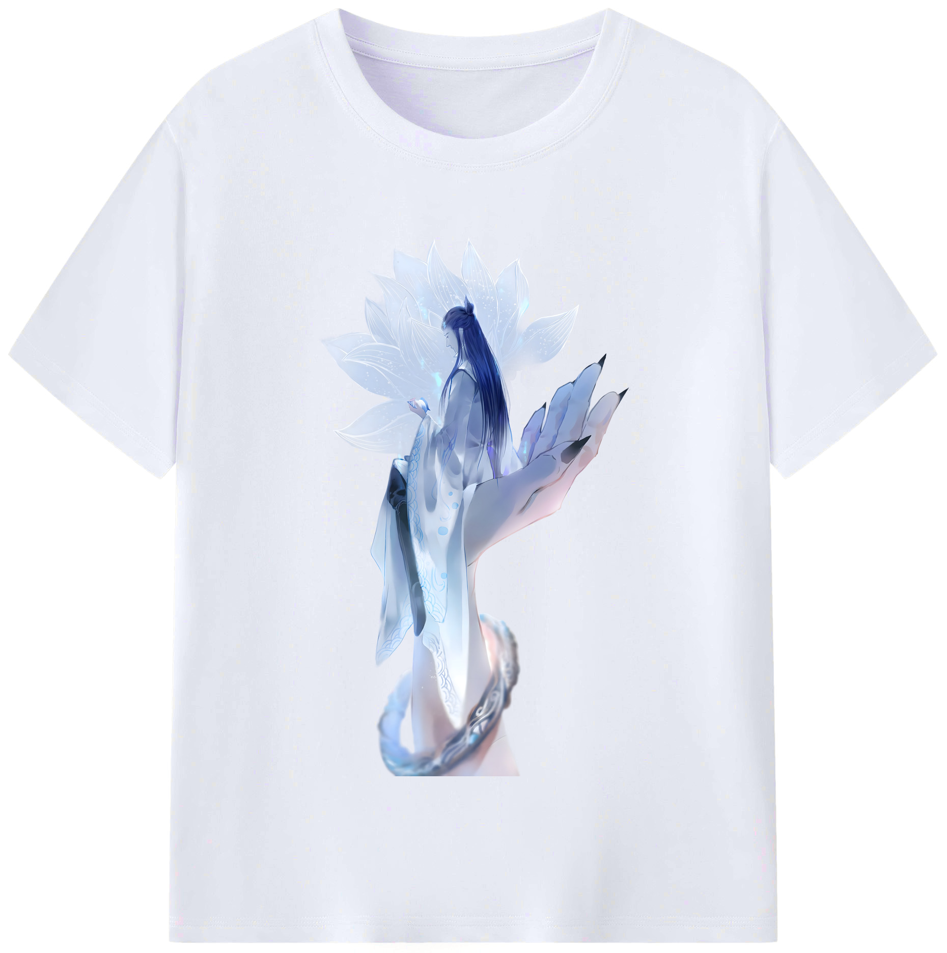 （画像用） Ne Zha 2 ナタ 魔童の大暴れ レディースカジュアルプリントTシャツ（綿100％）