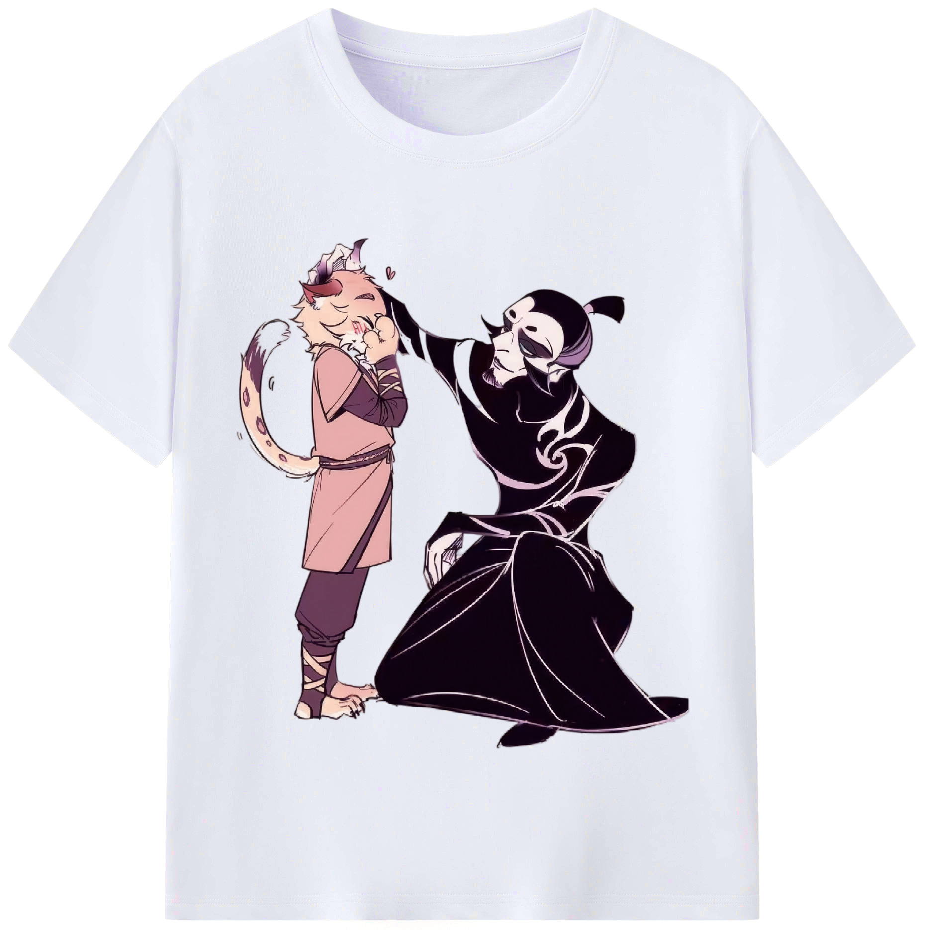 （画像用） Ne Zha 2 ナタ 魔童の大暴れ レディースカジュアルプリントTシャツ（綿100％）