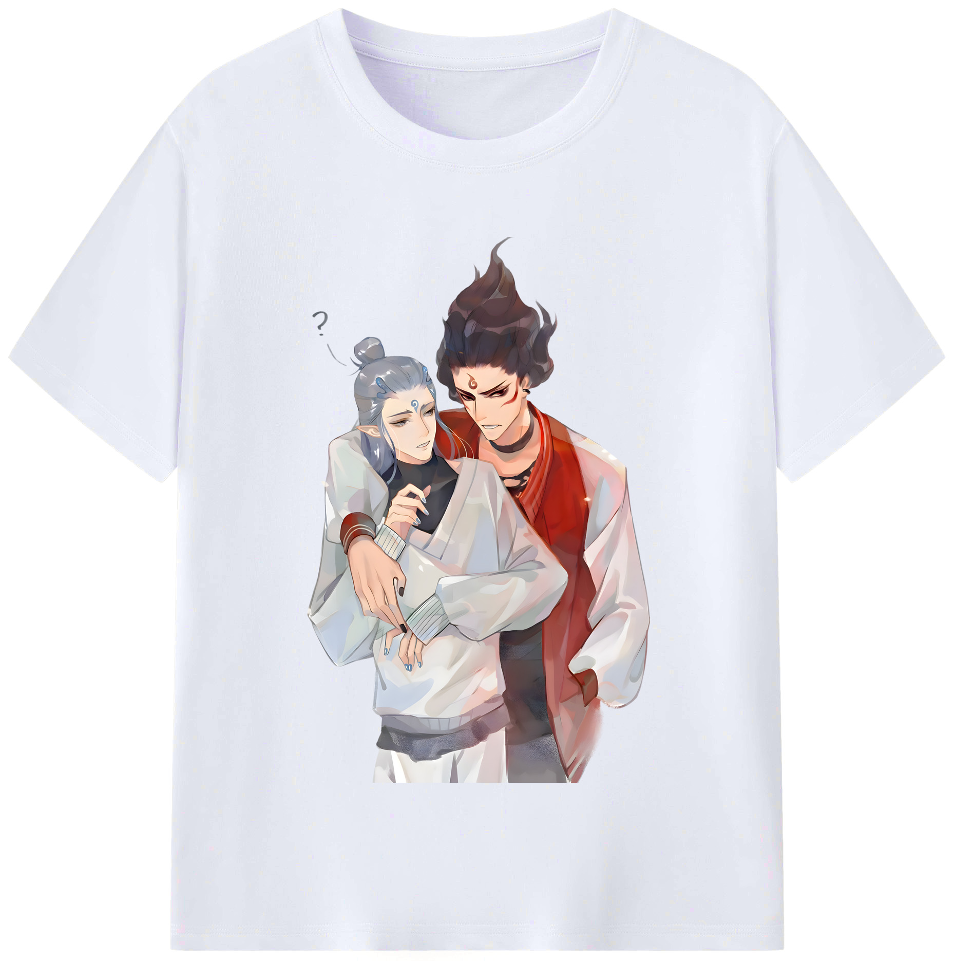 （画像用） Ne Zha 2 ナタ 魔童の大暴れ レディースカジュアルプリントTシャツ（綿100％）