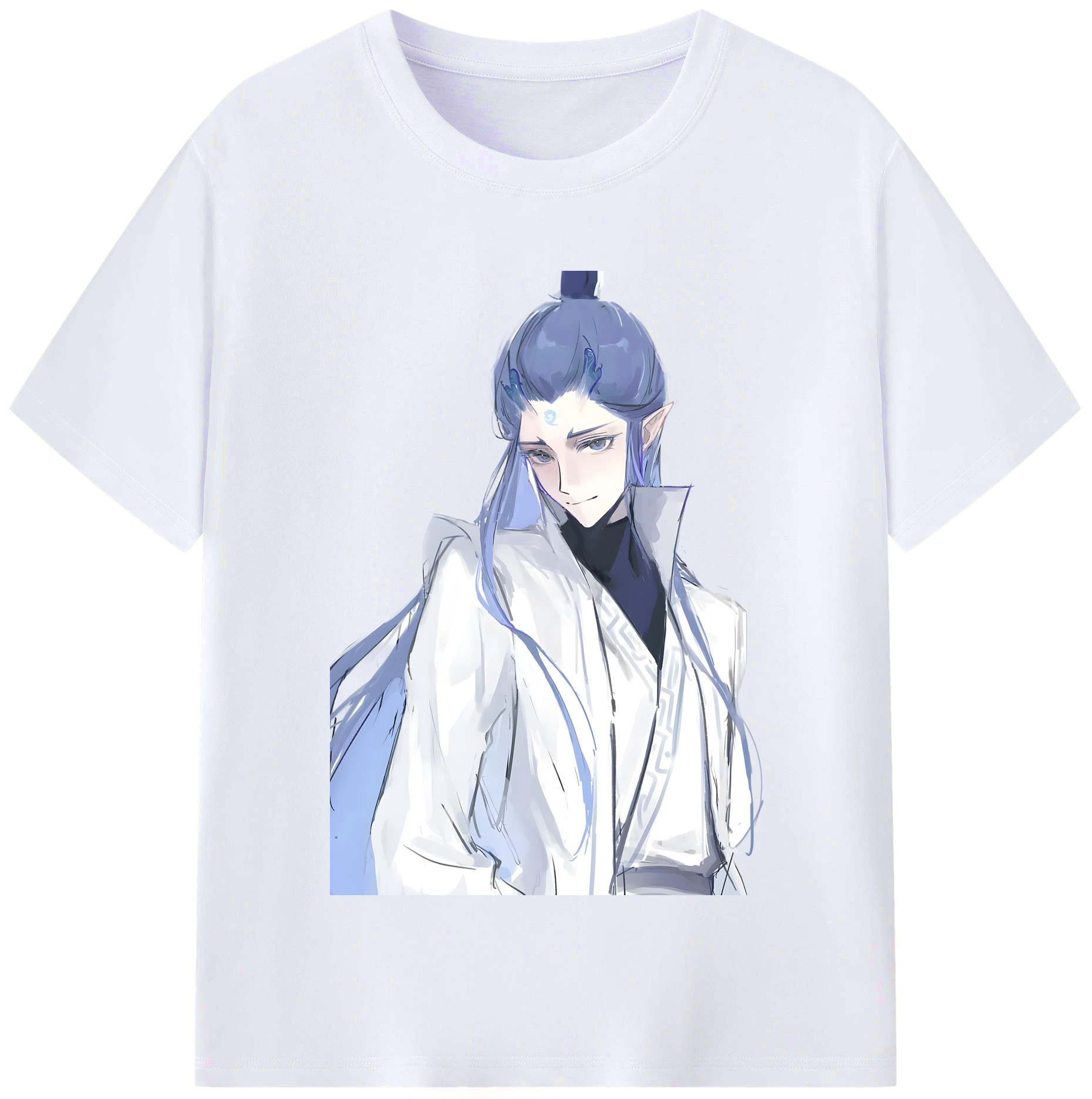 （画像用） Ne Zha 2 ナタ 魔童の大暴れ レディースカジュアルプリントTシャツ（綿100％）