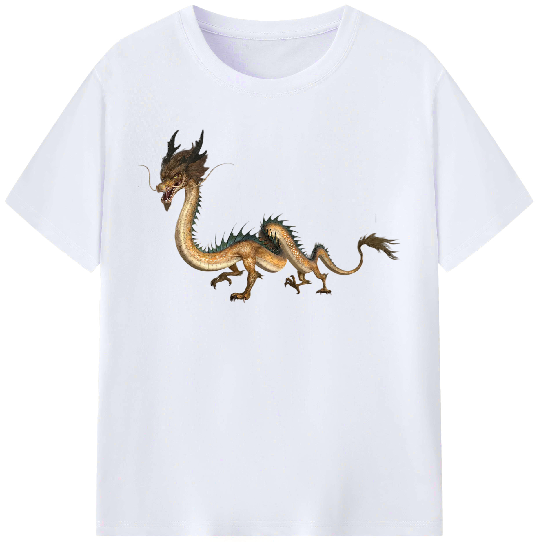 （画像用） Ne Zha 2 ナタ 魔童の大暴れ レディースカジュアルプリントTシャツ（綿100％）