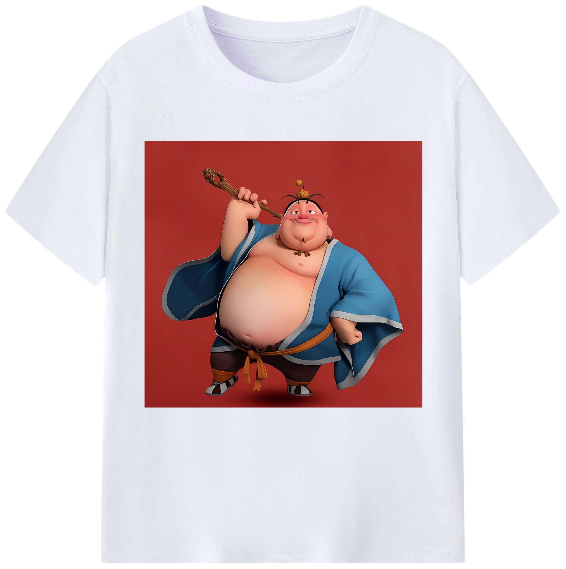 （画像用） Ne Zha 2 ナタ 魔童の大暴れ レディースカジュアルプリントTシャツ（綿100％）