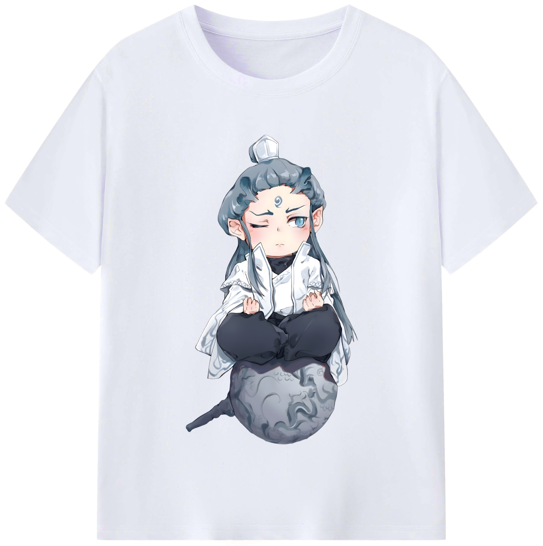 （画像用） Ne Zha 2 ナタ 魔童の大暴れ レディースカジュアルプリントTシャツ（綿100％）