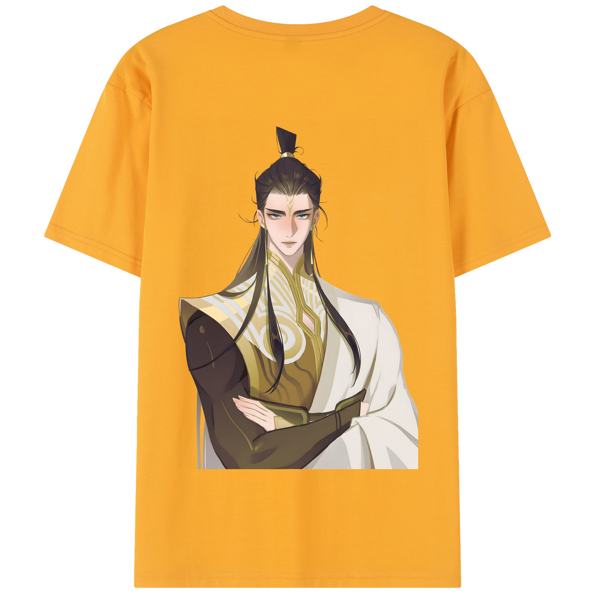 （画像用） Ne Zha 2 ナタ 魔童の大暴れ 綿100％半袖Tシャツ（背面プリント）