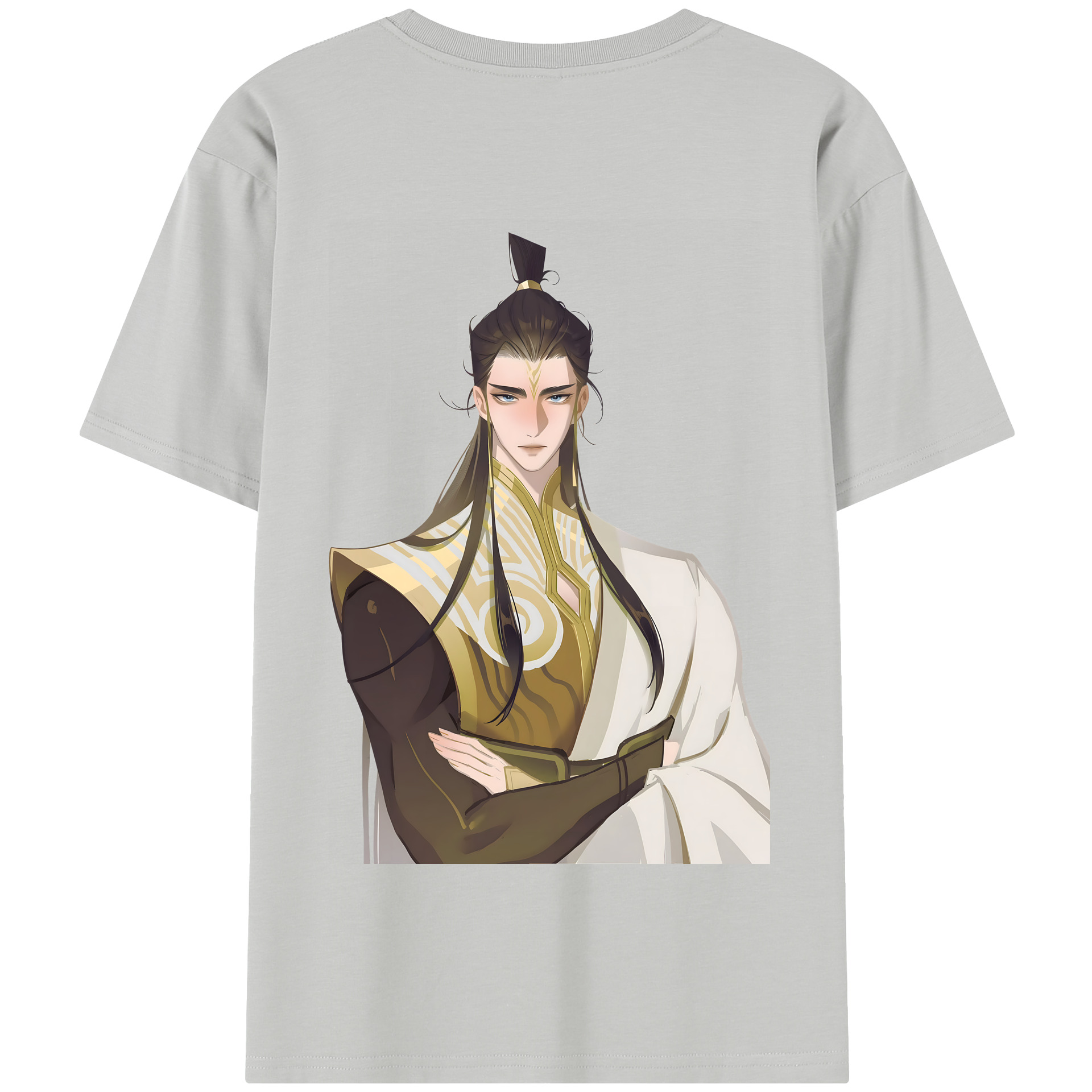 （画像用） Ne Zha 2 ナタ 魔童の大暴れ 綿100％半袖Tシャツ（背面プリント）